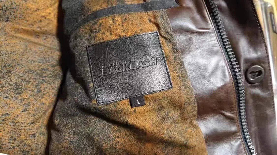 Isamu Katayama Backlash Brown Quilted Leather Vest with Shearling Collar. Size US S / EU 44-46 / 1 - 5 Thumbnail
