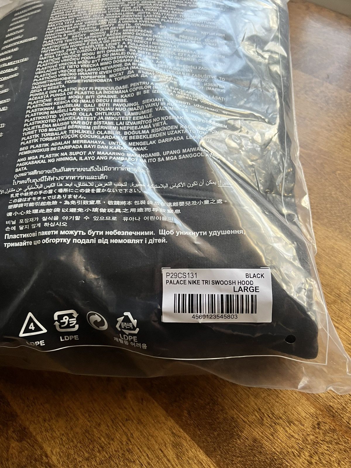 Palace Palace Nike Tri-Swoosh Hood Black Size US L / EU 52-54 / 3 - 4 Thumbnail