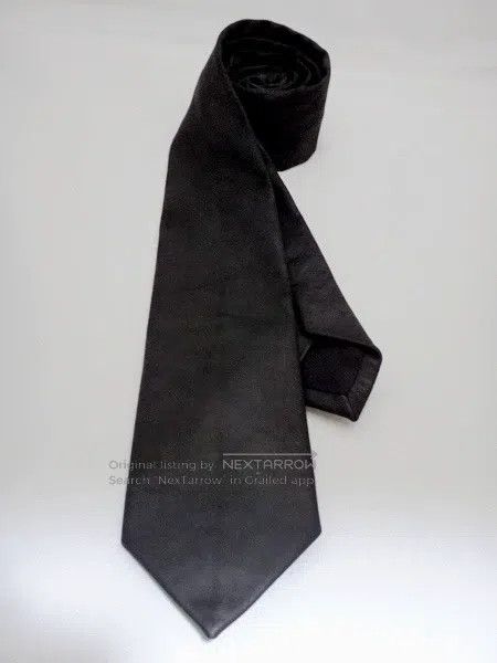 Julius julius Necktie, leather Size ONE SIZE - 1 Thumbnail