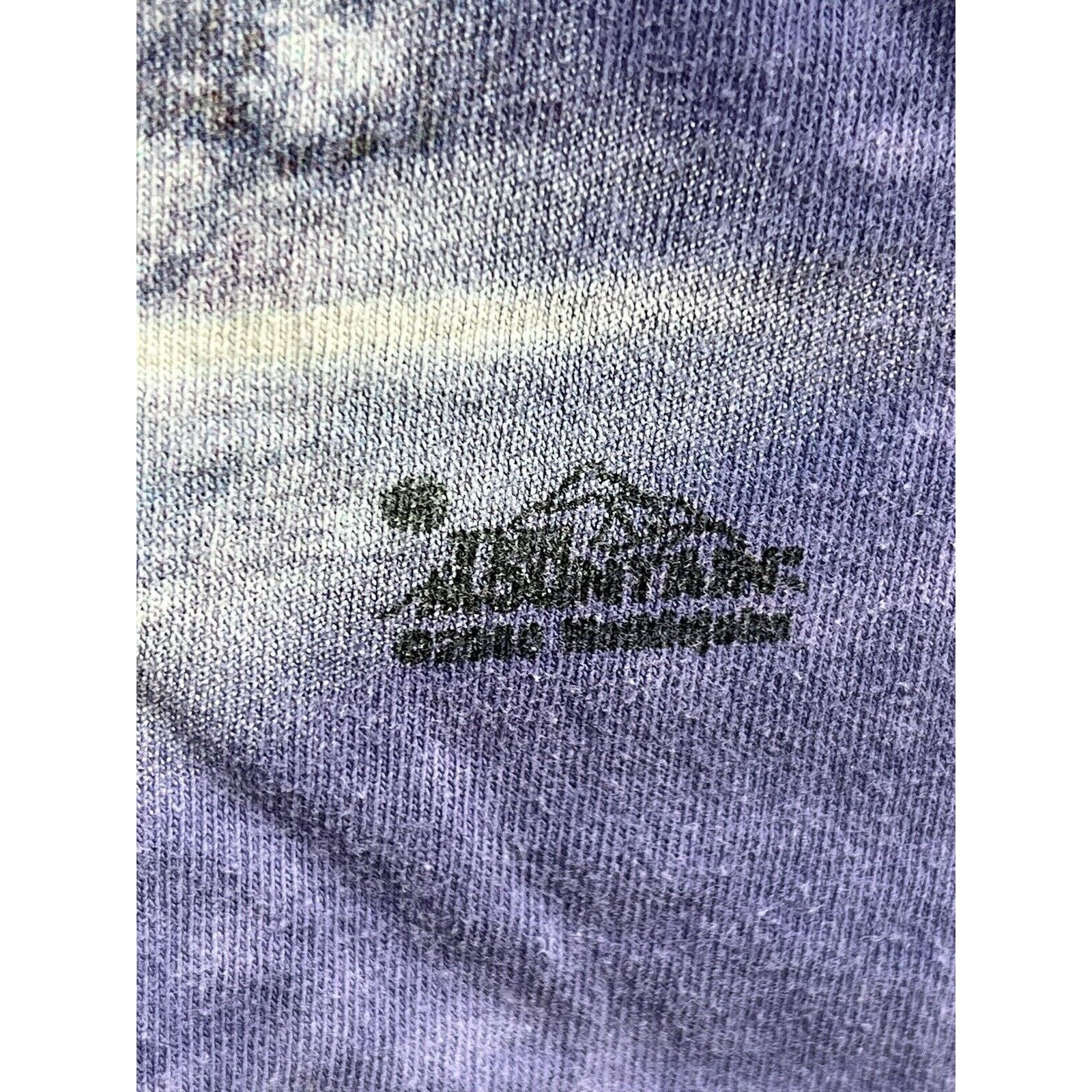 The Mountain Mountain 2000 Purple Tie Dye Native American Owl Vintage Tee Size US M / EU 48-50 / 2 - 4 Thumbnail