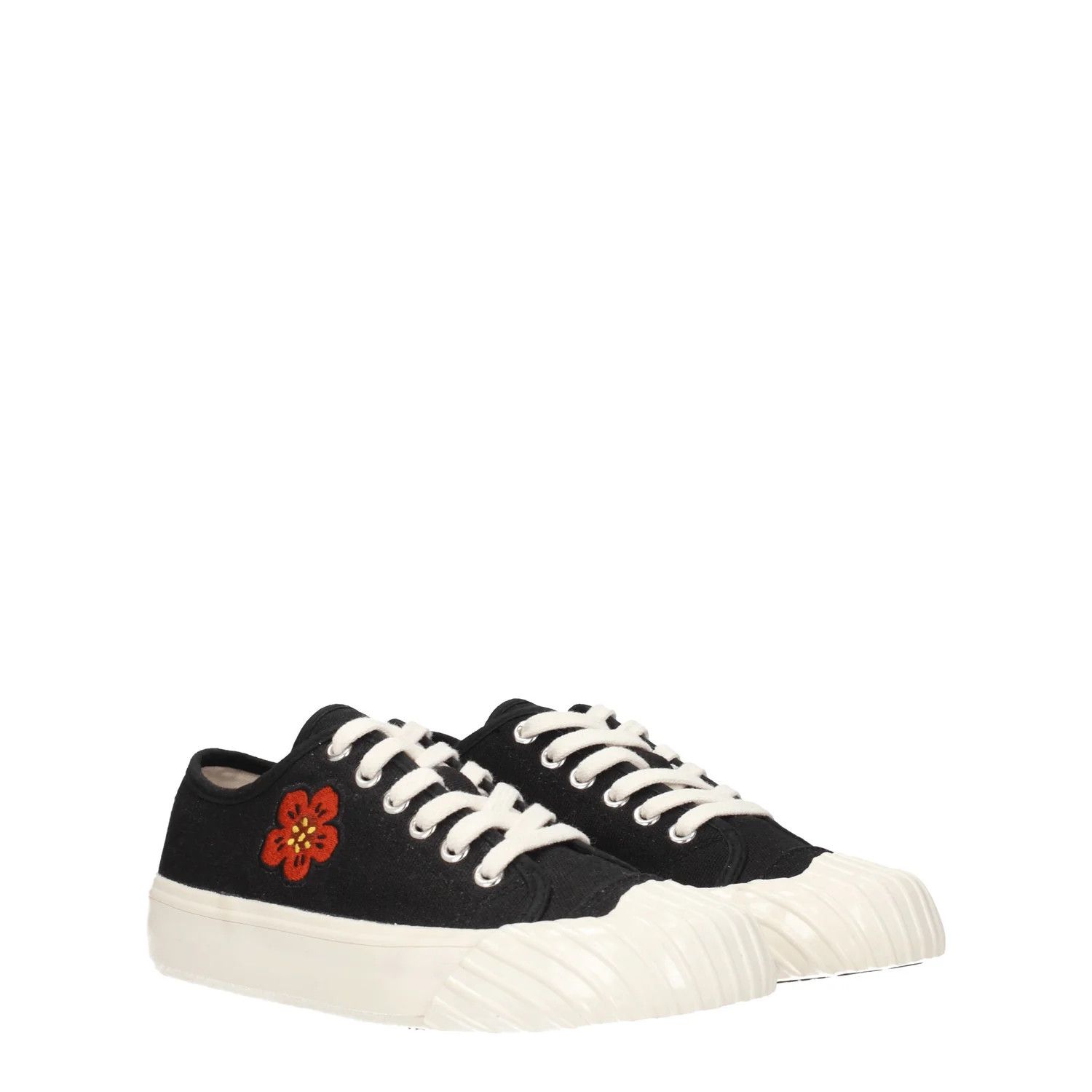 Kenzo ob1o1e1124 Fabric Sneakers in Black Size US 8 / IT 38 - 2 Thumbnail