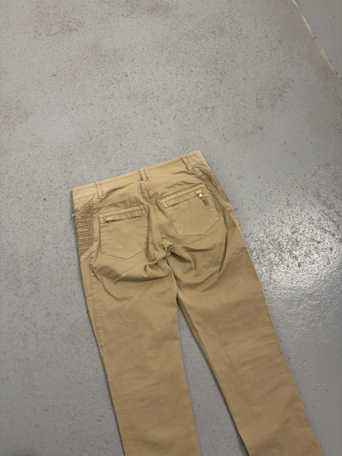 Pierre Balmain Pierre Balmain Biker Jeans Size 27" / US 4 / IT 40 - 13 Thumbnail