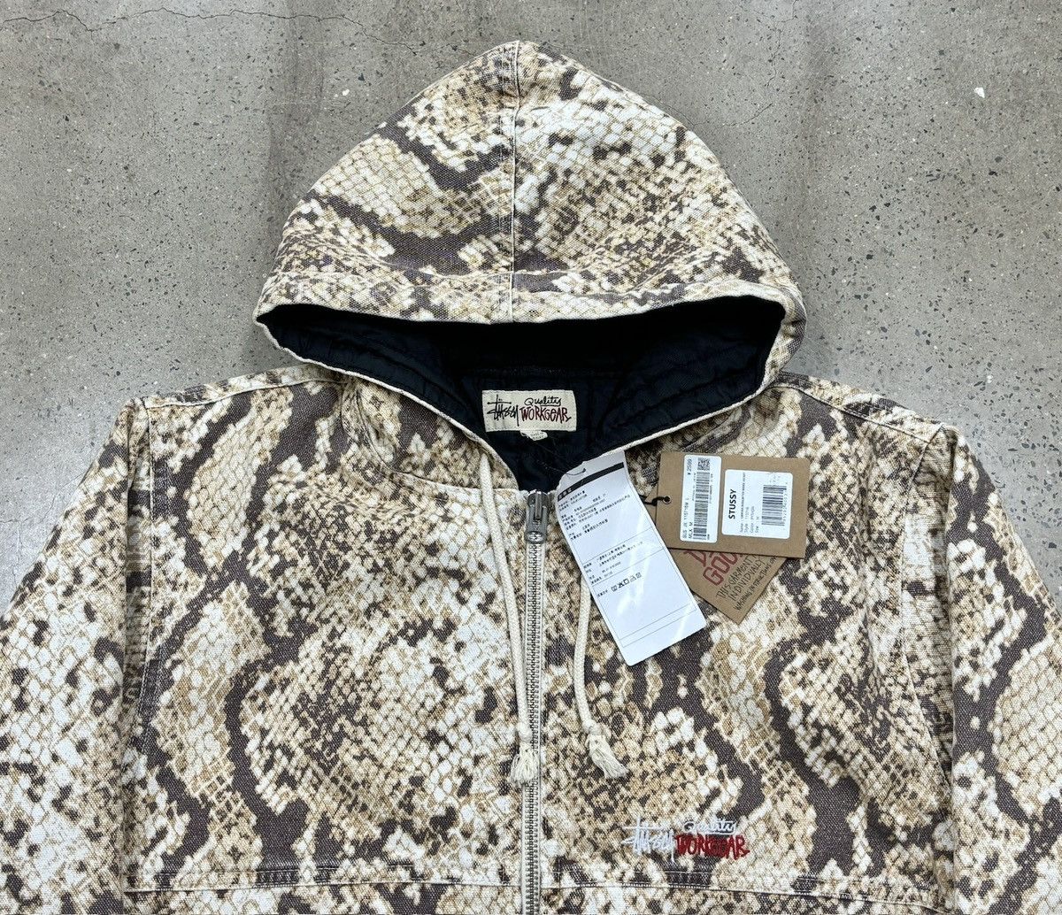 Stussy Stussy 23ss WORK JACKET INSULATED CANVAS Size US M / EU 48-50 / 2 - 6 Thumbnail