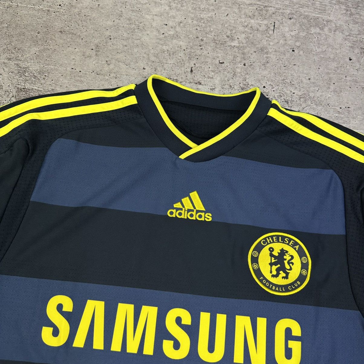 Adidas 2009/10 Adidas Chelsea FC Away Soccer Jersey Size US L / EU 52-54 / 3 - 8 Thumbnail