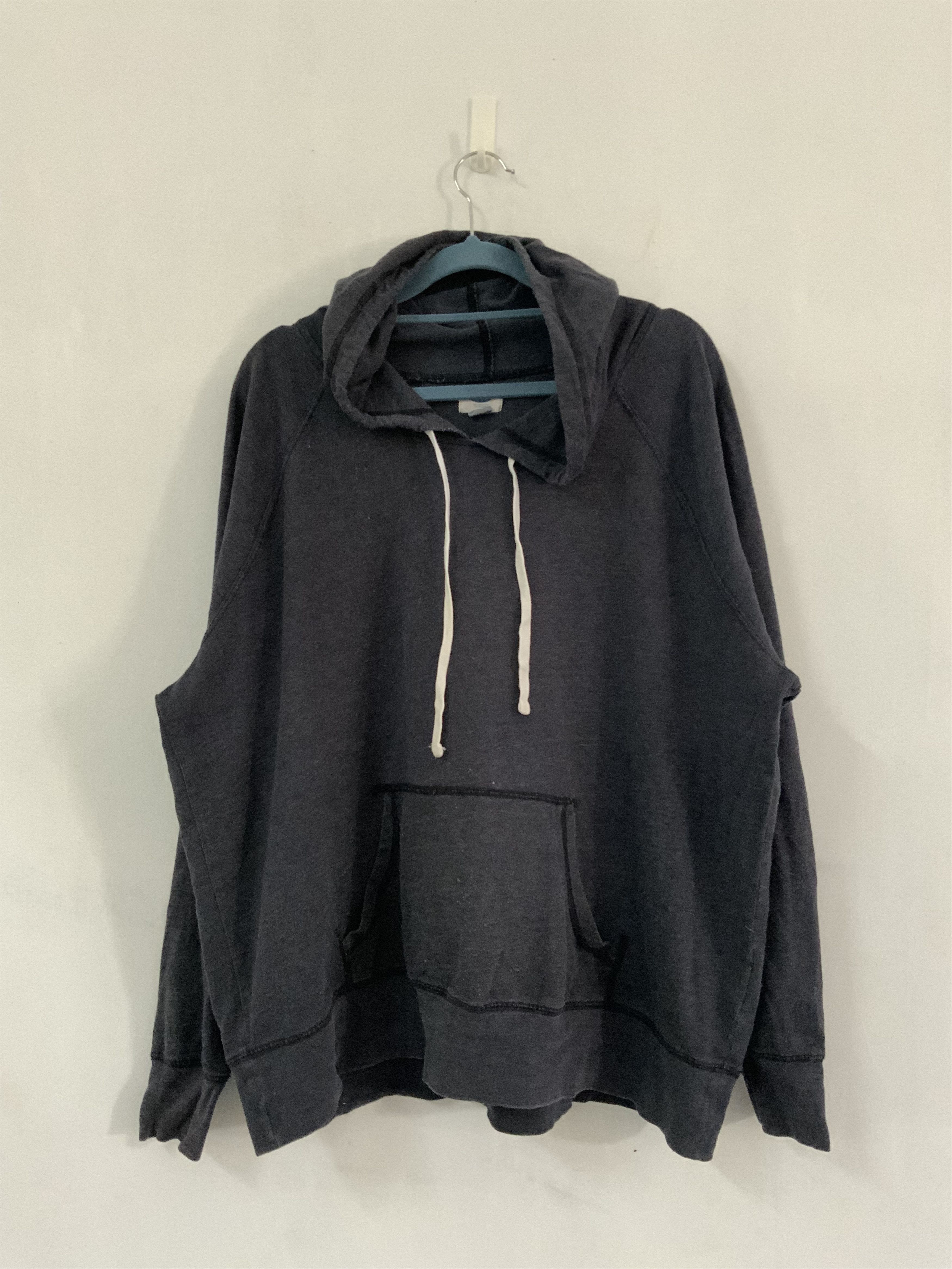 Japanese Brand Old Navy Plain Hoodie Size US XXL / EU 58 / 5 - 1 Thumbnail