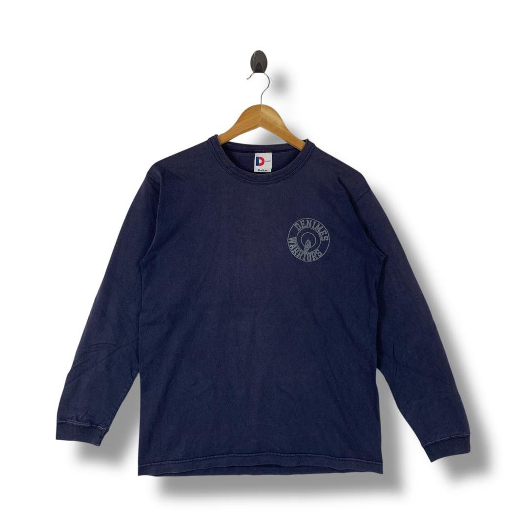 Denime DENIME denime warrior spellout long sleeve tee Size US M / EU 48-50 / 2 - 1 Thumbnail