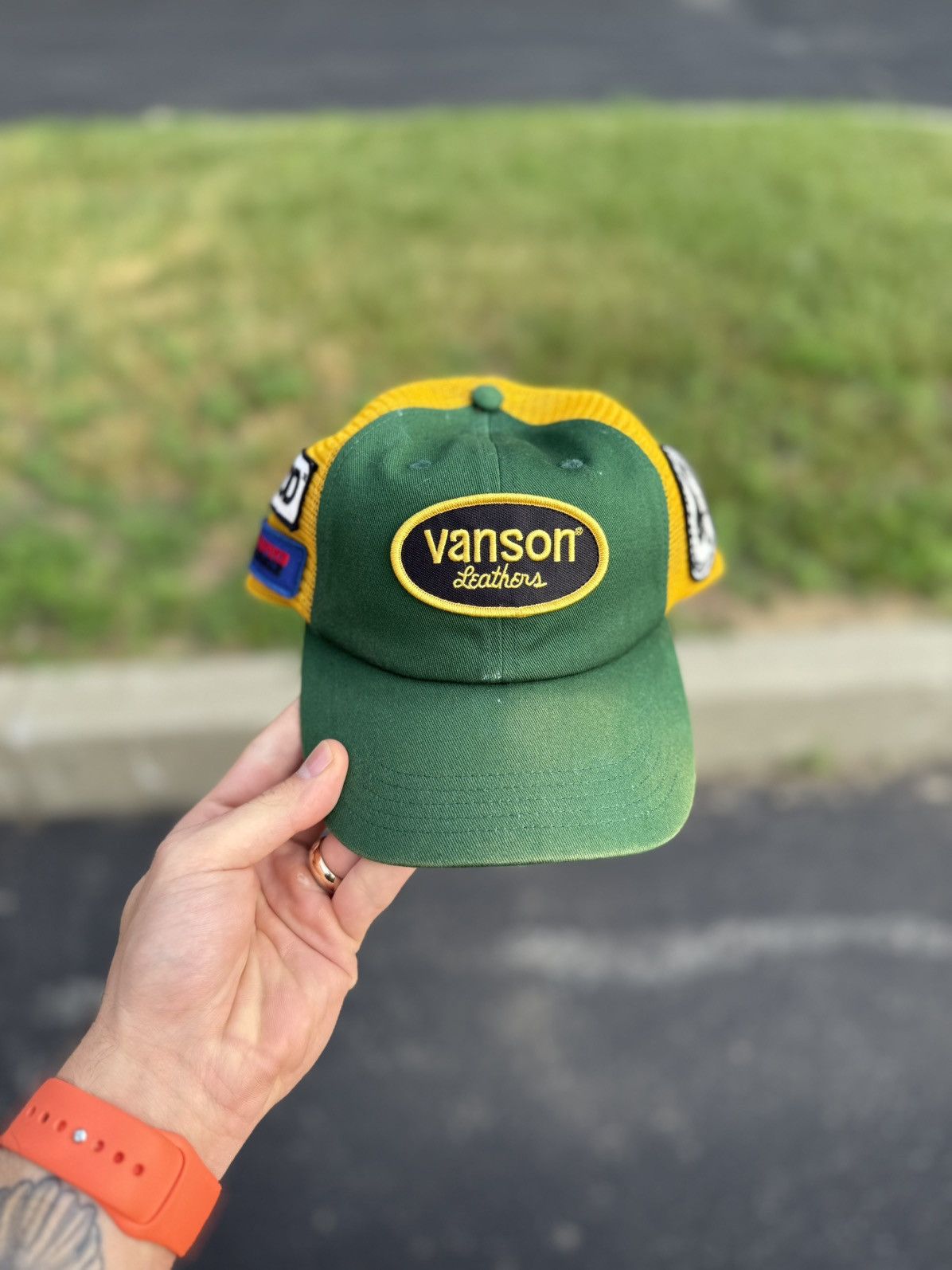 【新品】HYSTERIC GLAMOUR/Vanson  MeshBackCap Supreme x Hysteric Glamour x Vanson Leathers Mesh Back 6
