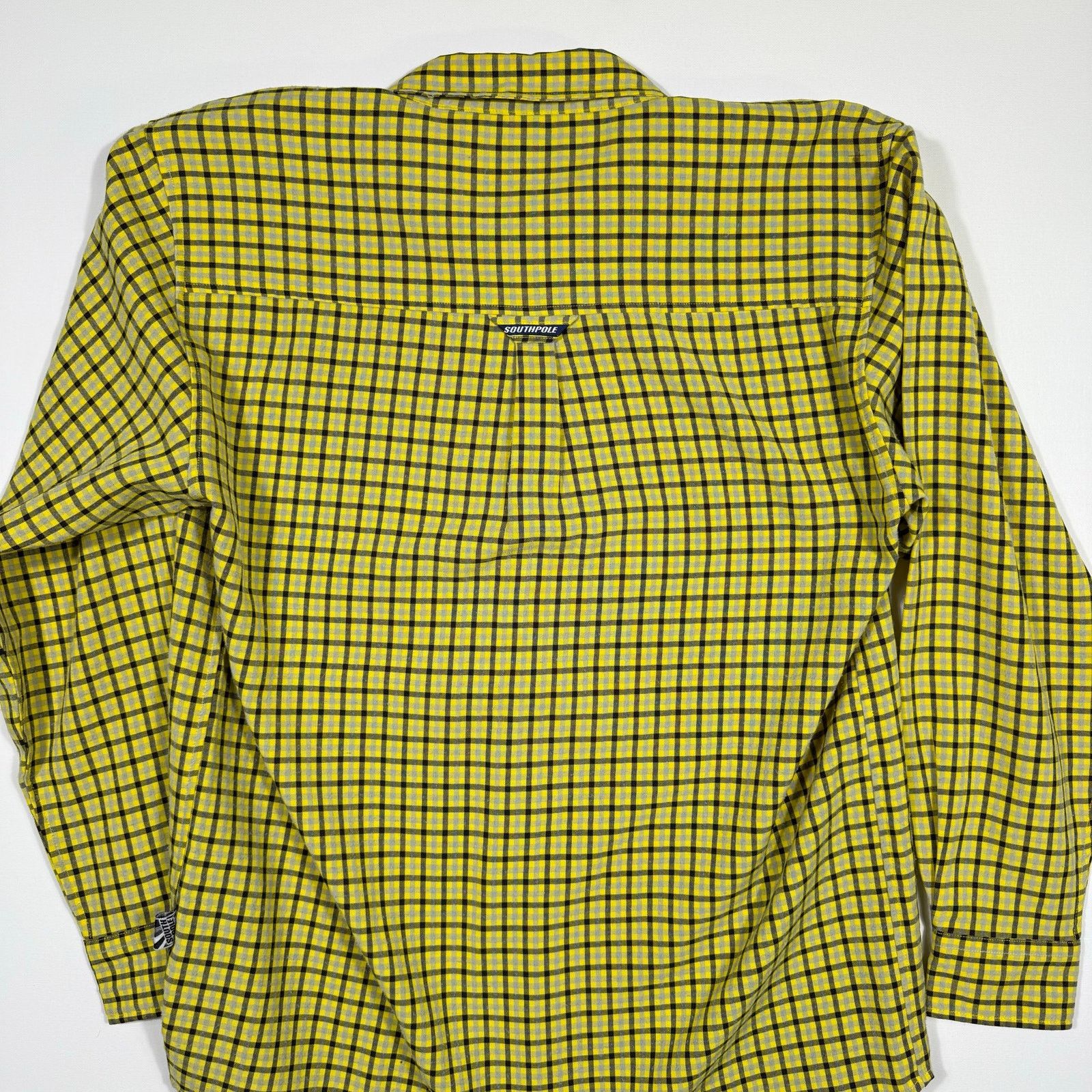 Southpole Southpole Yellow Plaid Button Up Shirt Men’s Medium Y2K Size US M / EU 48-50 / 2 - 5 Thumbnail