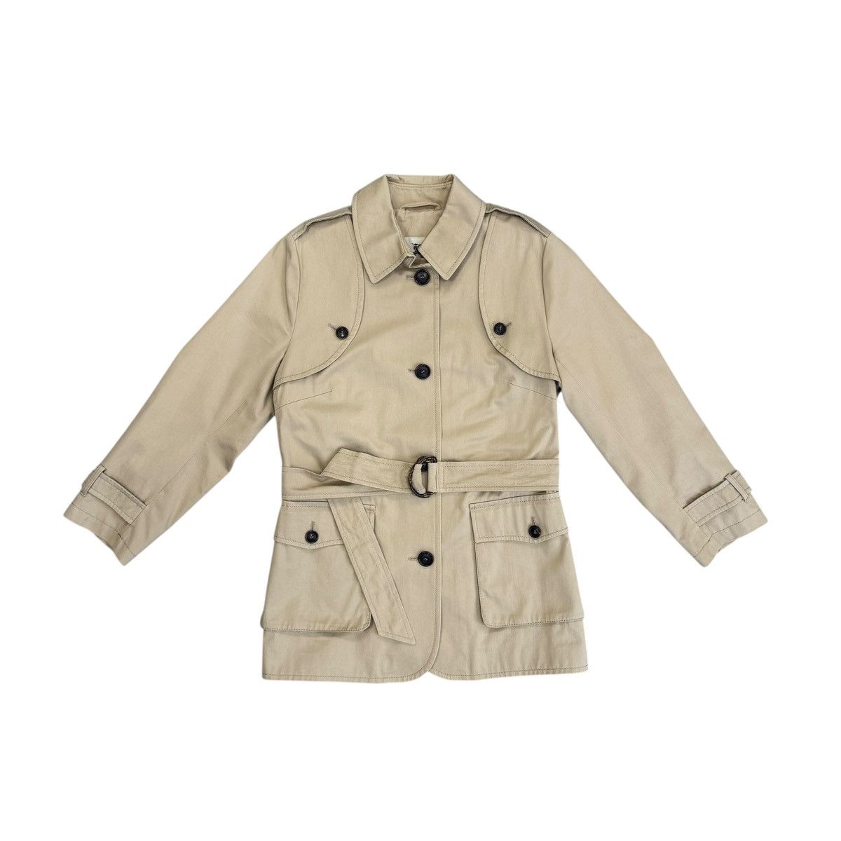 Burberry Burberry London Women Nova Check Trench Coat Jacket Size 40 Size S / US 4 / IT 40 - 1 Thumbnail