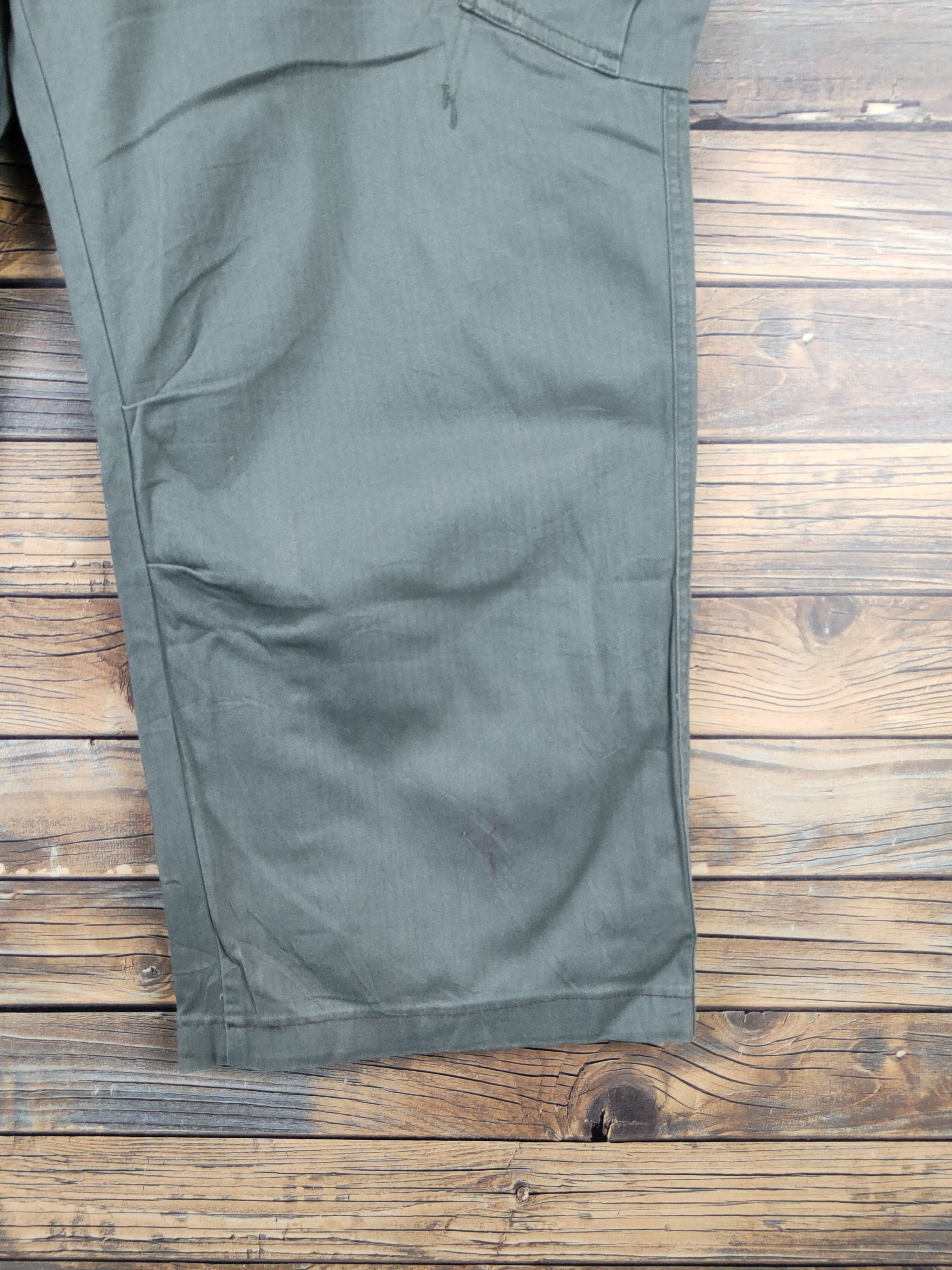 Japanese Brand Road Runner Green Multipocket Tactical Cargo Pants #W1029 Size US 36 / EU 52 - 6 Thumbnail
