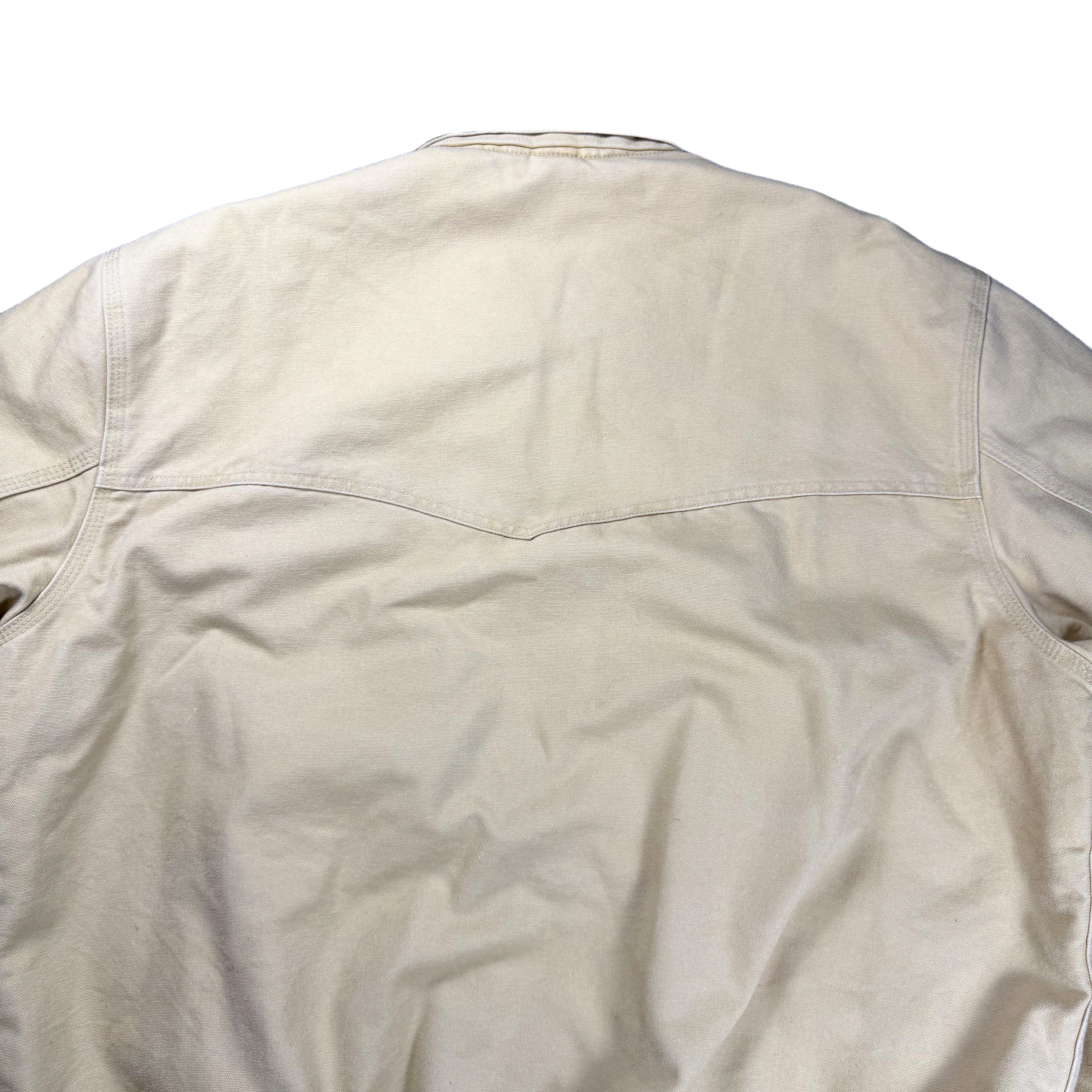 Carhartt Vintage Carhartt Santa Fe J14 WET Work Jacket Tan XXL Size US XXL / EU 58 / 5 - 7 Thumbnail