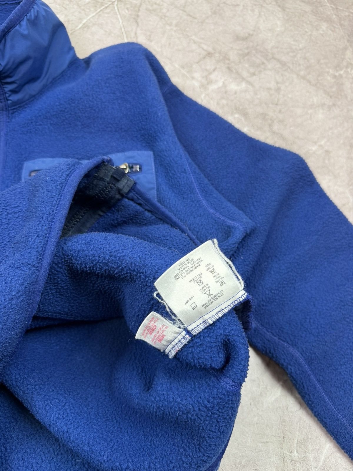 Patagonia Vintage 90s Patagonia Fleece Blue Made in USA Small Size US S / EU 44-46 / 1 - 9 Thumbnail