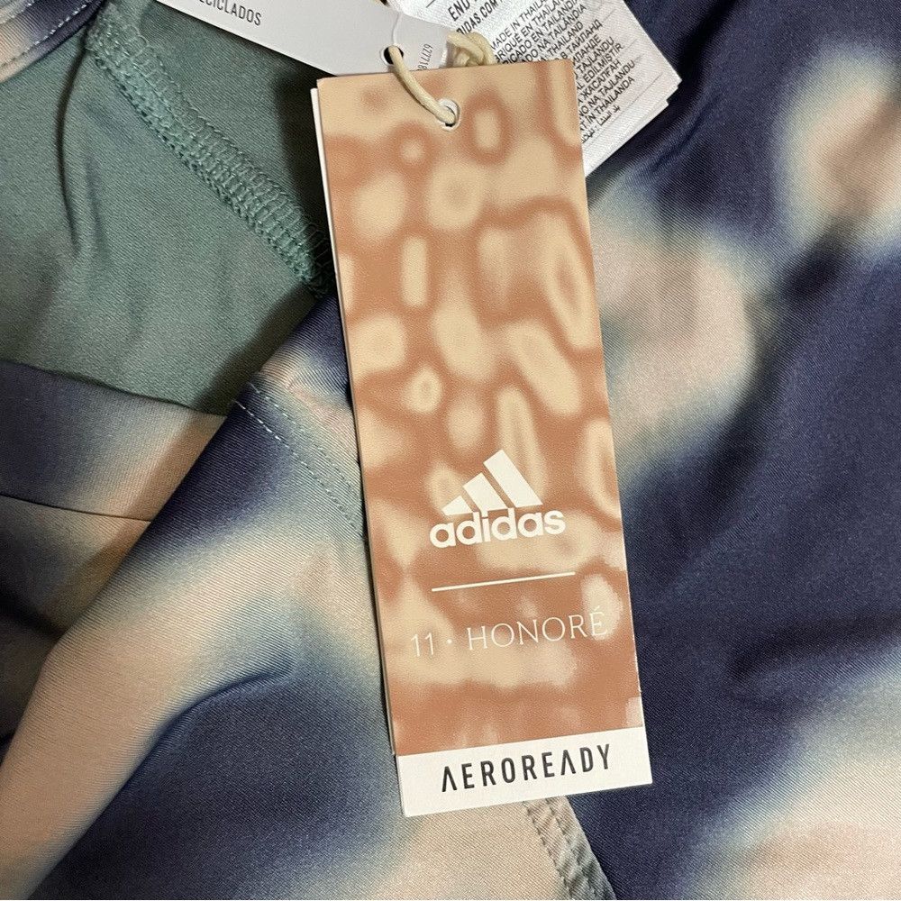 Adidas NWT New $85 Adidas & 11 HONORÉ Hazy Emerald T-Shirt Size 4X Size 4XL / US 24-26 - 5 Thumbnail