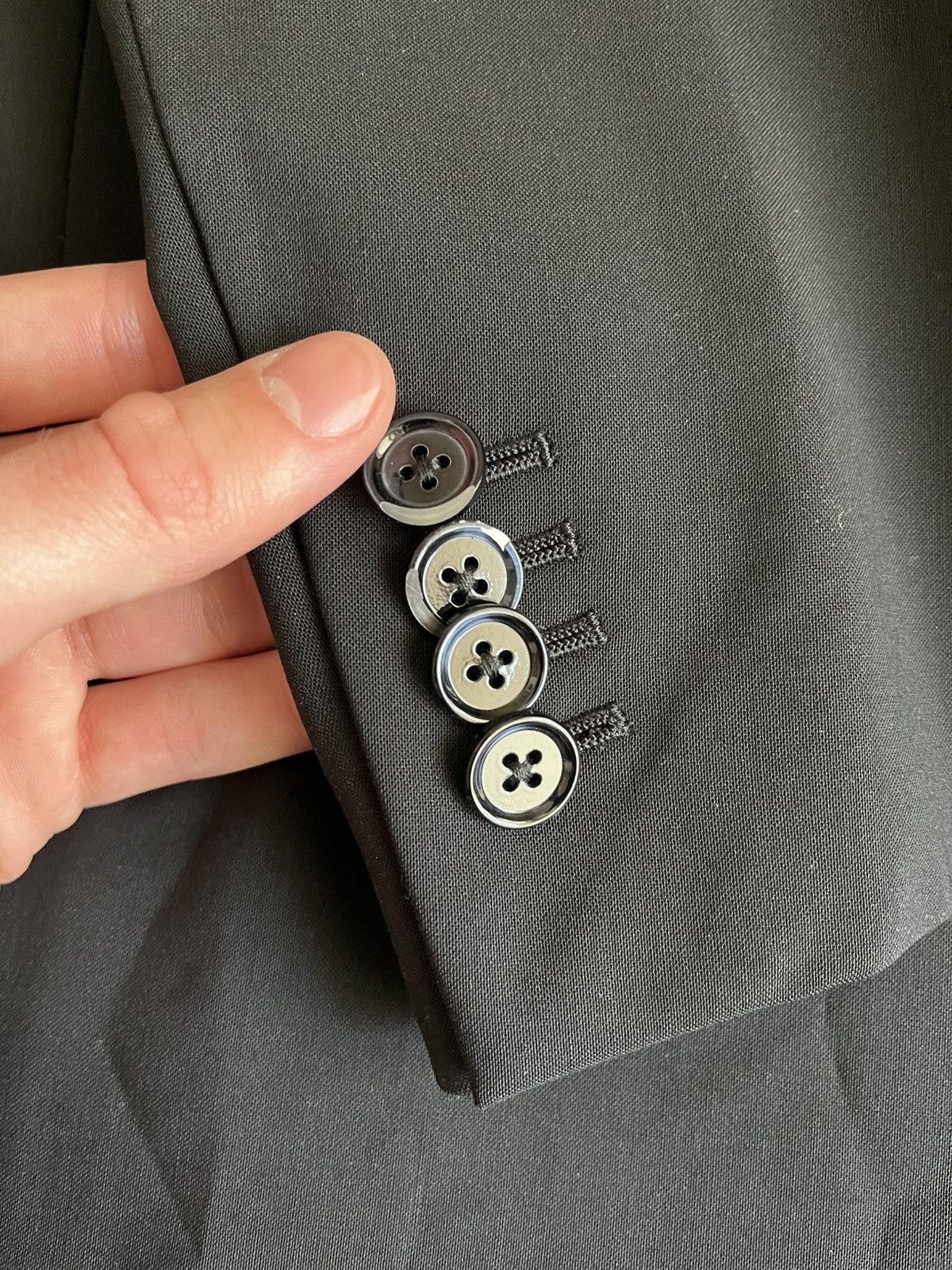 Ermenegildo Zegna × Z Zegna Ermenegildo Zegna Su Misura Wool Two Buttons Blazer Size 52R - 11 Thumbnail