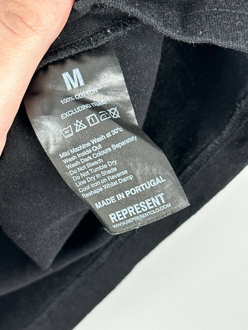 Represent Clo. Represent Blanks Black Tee Oversize Boxy Size US M / EU 48-50 / 2 - 7 Thumbnail