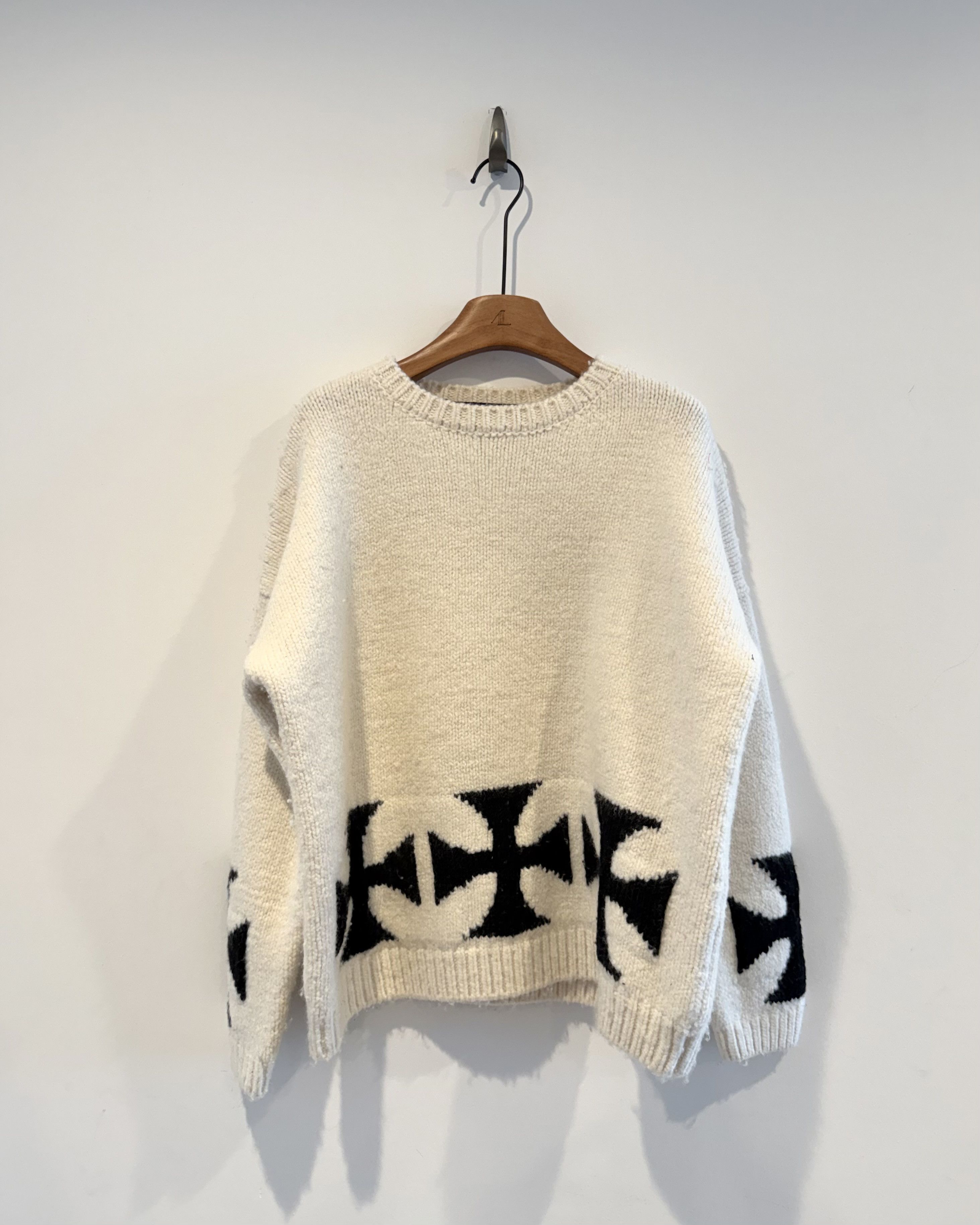 Enfants Riches Deprimes Enfants Riches Deprimes Ss2017 “Apres Defile” Cross Sweater Size US M / EU 48-50 / 2 - 1 Thumbnail