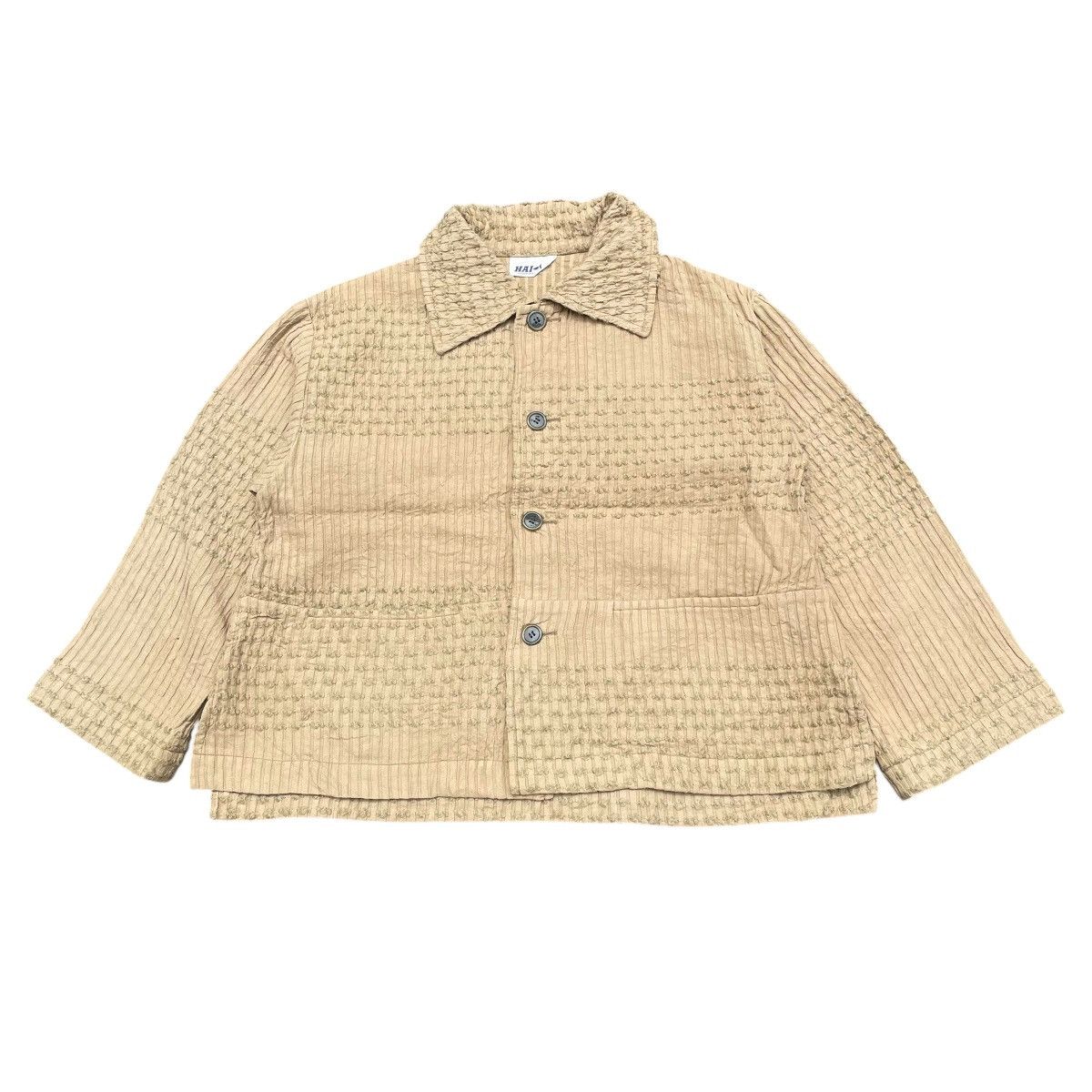Hai Sporting Gear Issey Miyake Pleated Boxy Jacket