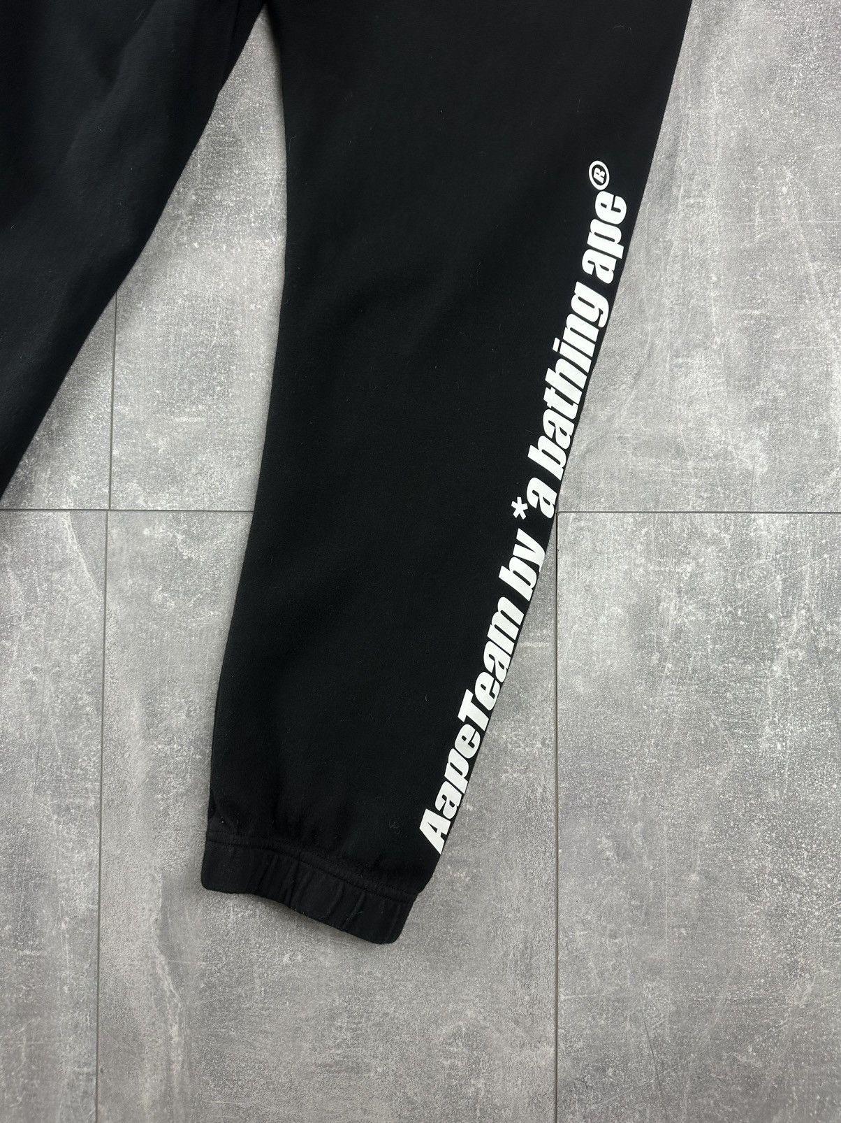 Bape Aape Team By A Bathing Ape Mens Sweatpants Jogger Size US 30 / EU 46 - 13 Thumbnail