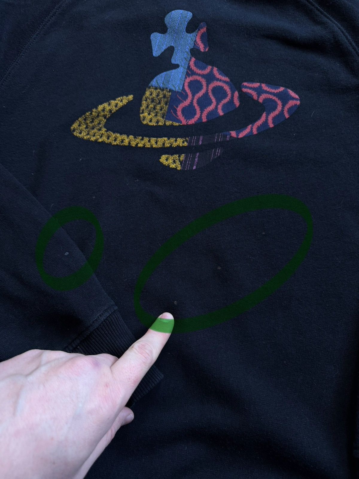 Vivienne Westwood Vivienne Westwood Y2K big logo sweatshirt Size US XS / EU 42 / 0 - 4 Thumbnail