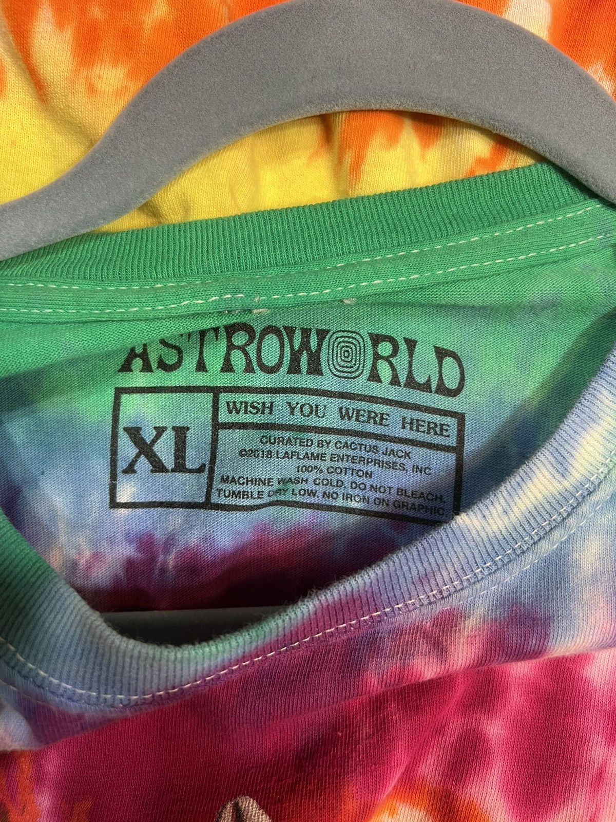 Travis Scott Houston Astroworld Fest Travis Scott Shirt Size US XL / EU 56 / 4 - 1 Thumbnail