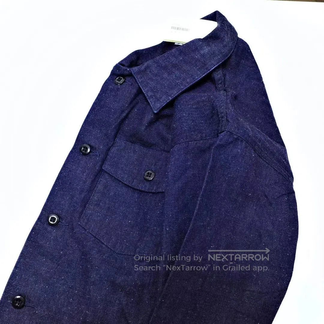Descendant Descendants 16aw Indigo Denim Shirt. Size US M / EU 48-50 / 2 - 3 Thumbnail