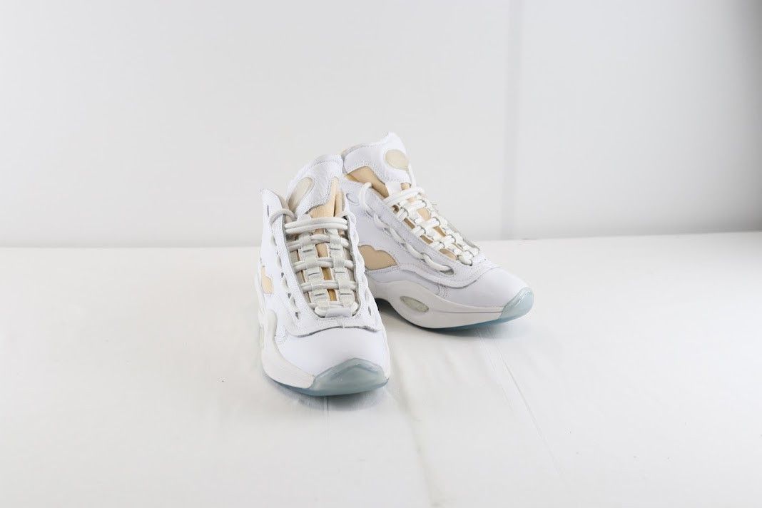 Maison Margiela × Reebok o1rshd1 Basketball Sneakers in White Size US 7.5 / EU 40-41 - 9 Thumbnail