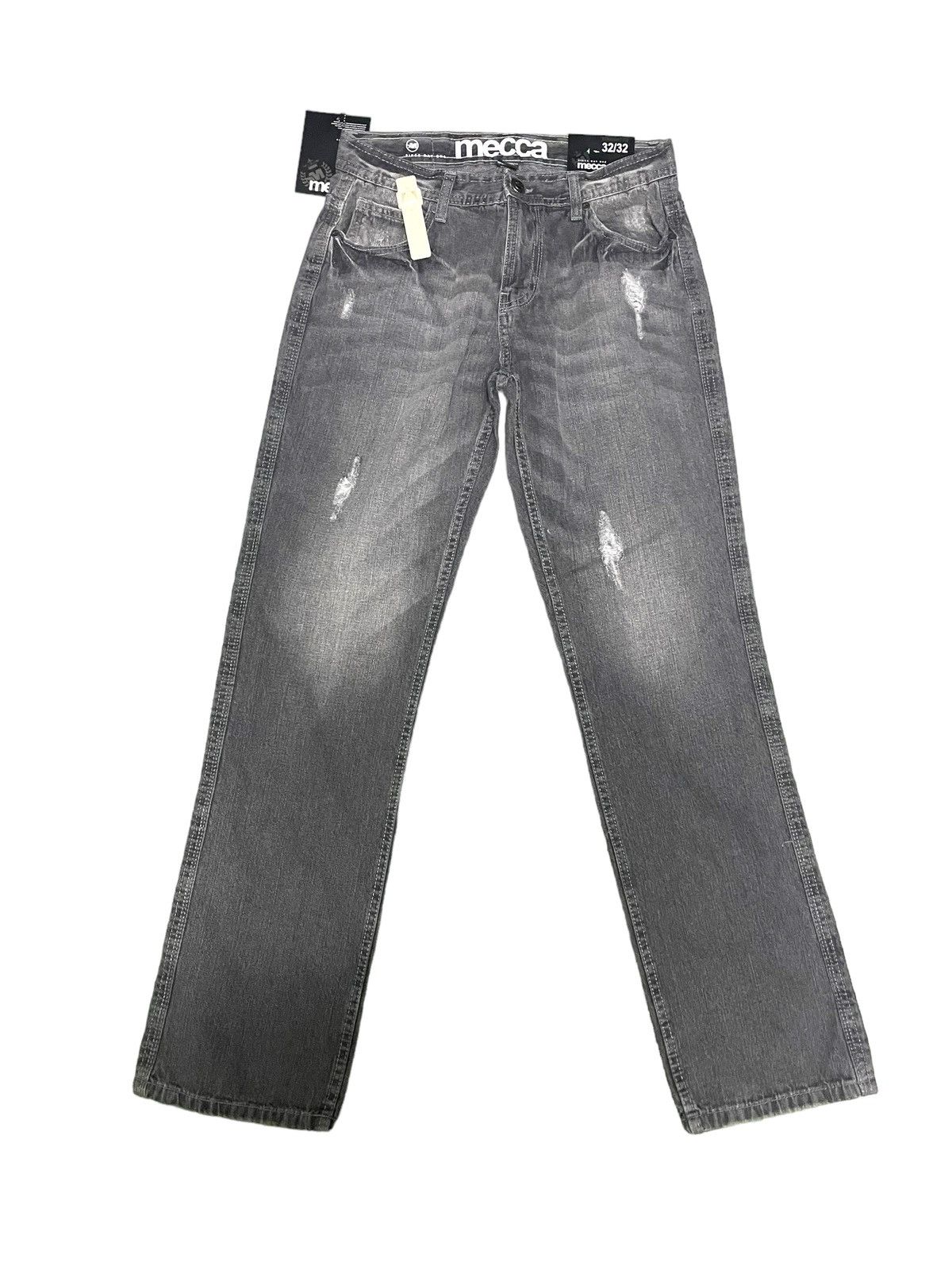 Mecca × Vintage Mecca Charcoal Wash Baggy Denim Jeans 32x32 Size US 32 / EU 48 - 1 Thumbnail