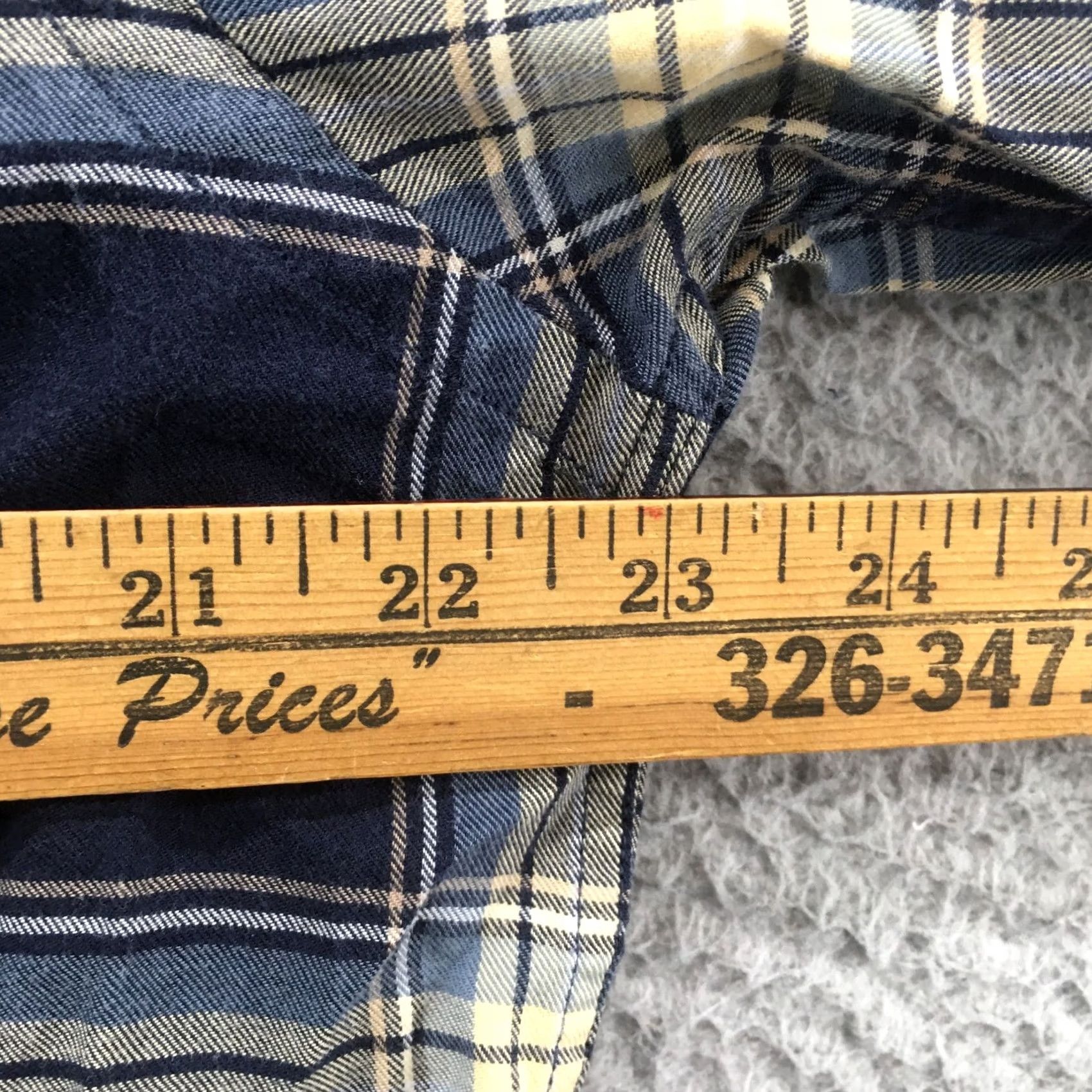 Nautica Nautica Button Down Long Sleeve Shirt Mens Medium Blue Cotton Plaid Chest Pocket Shirt Size US M / EU 48-50 / 2 - 6 Thumbnail