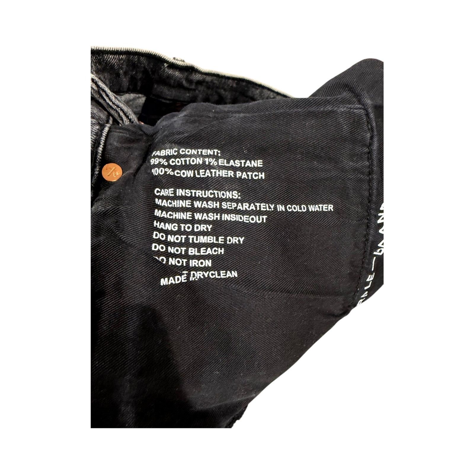 Purple Brand Purple Brand Tie Dye Black Wash Jeans Size US 34 / EU 50 - 6 Thumbnail