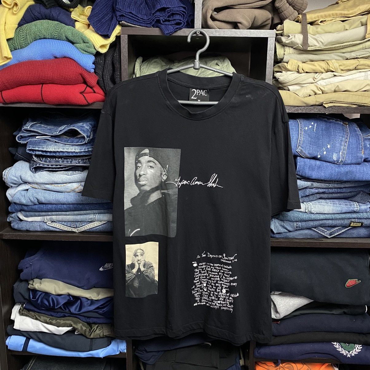 Rap Tees Vintage Tupac 2Pac big logo rap band tee size M Size US M / EU 48-50 / 2 - 1 Thumbnail