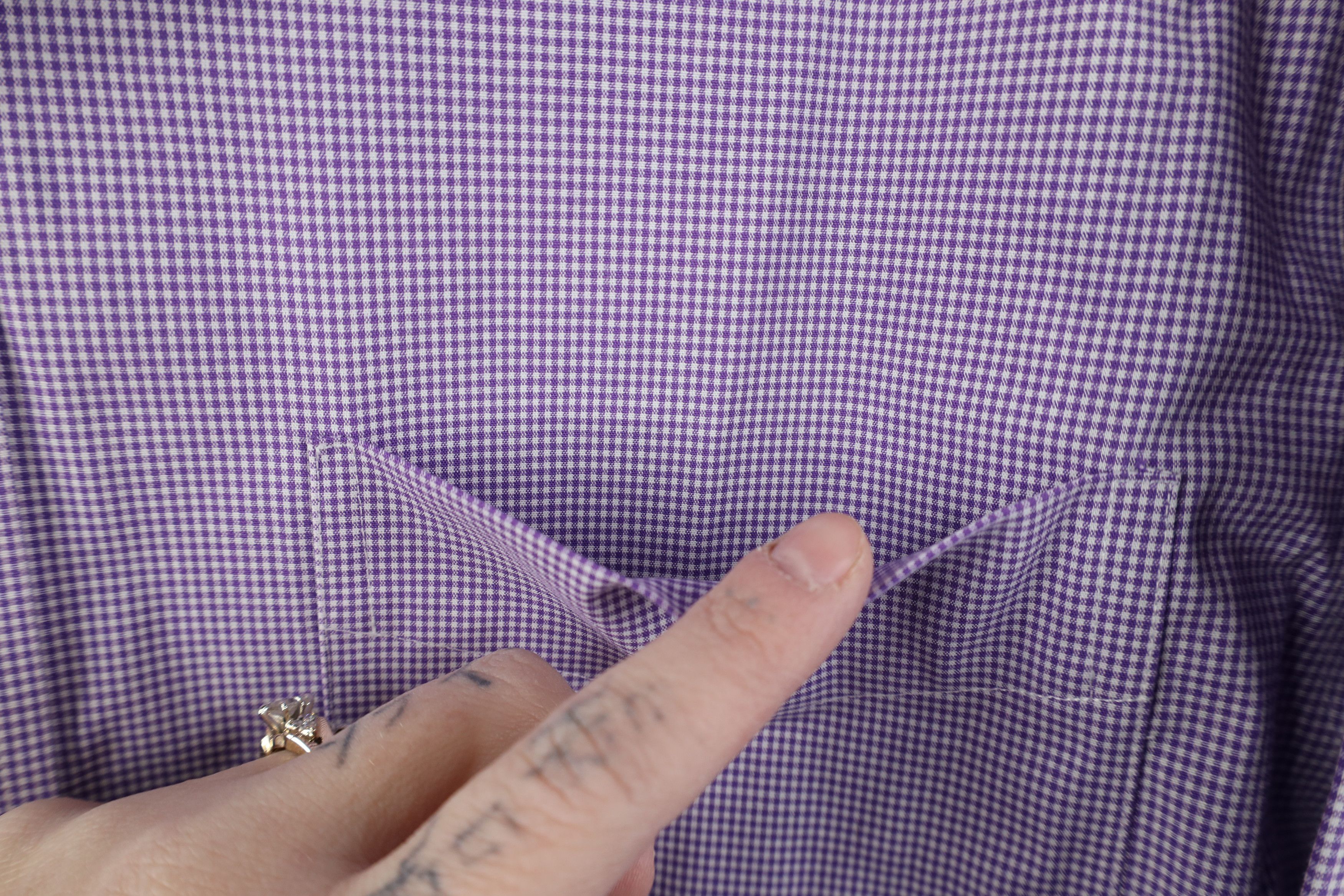 Ralph Lauren Ralph Lauren Black Label Fit Stretch Collared Button Shirt Size US M / EU 48-50 / 2 - 5 Thumbnail