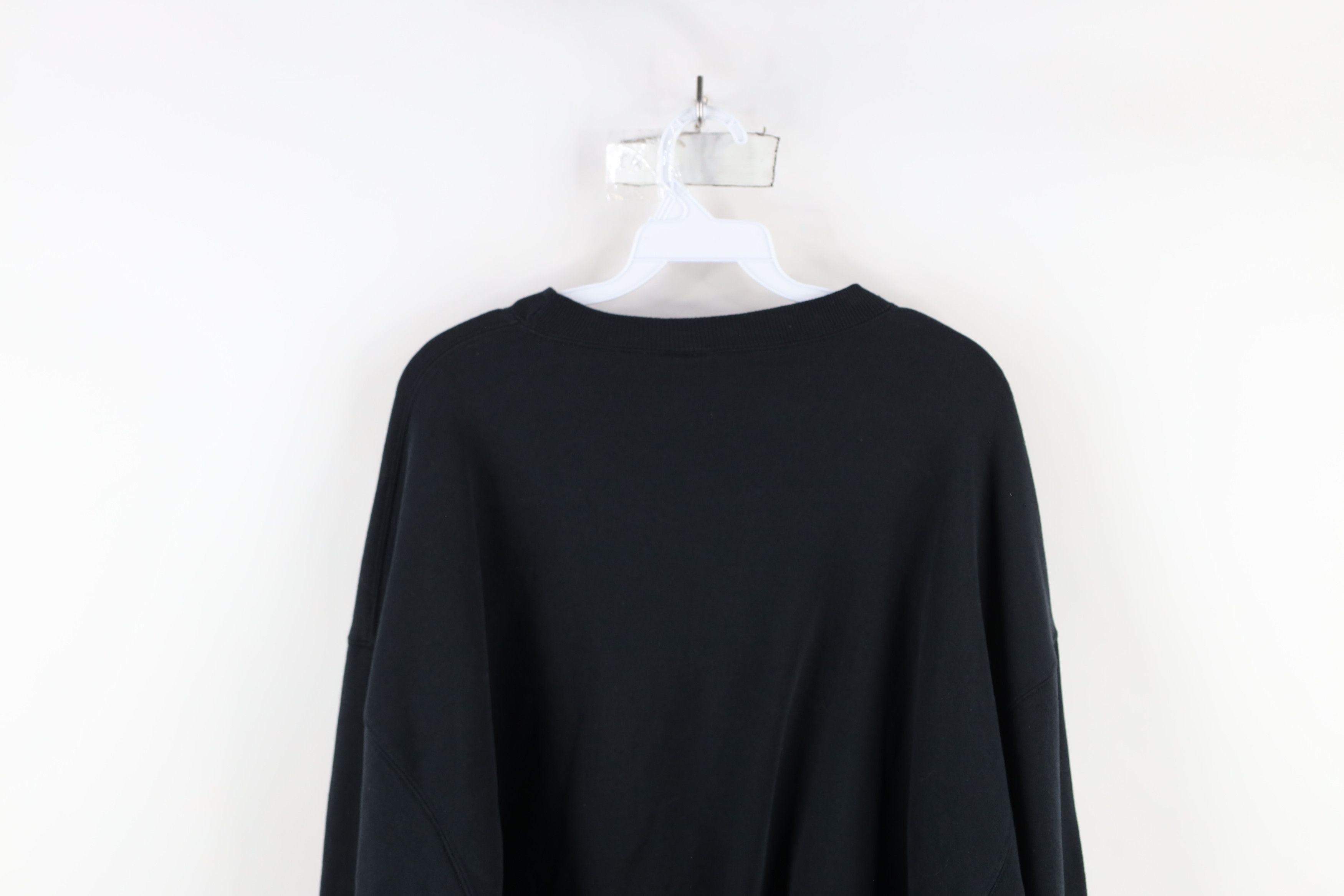 Russell Athletic Vintage 90s Russell Athletic Blank Crewneck Sweatshirt Black Size US XXL / EU 58 / 5 - 12 Thumbnail