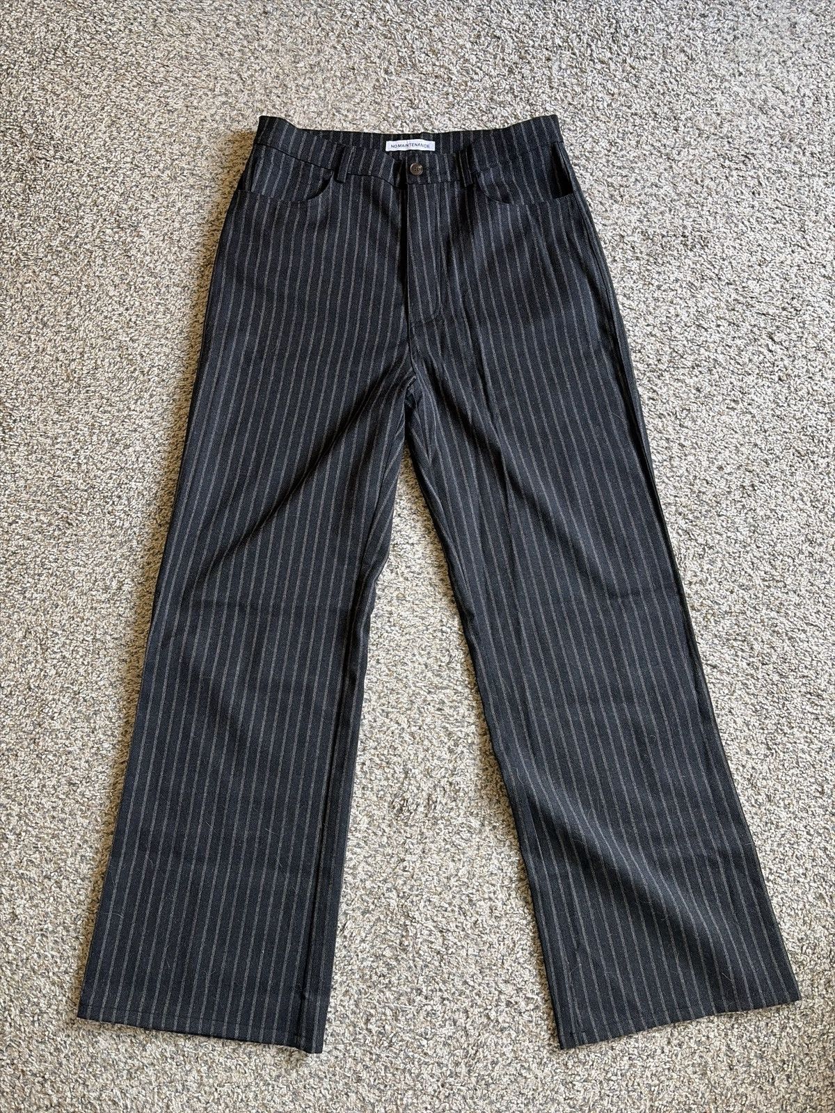 'Engineer' Pinstripe Denim 32