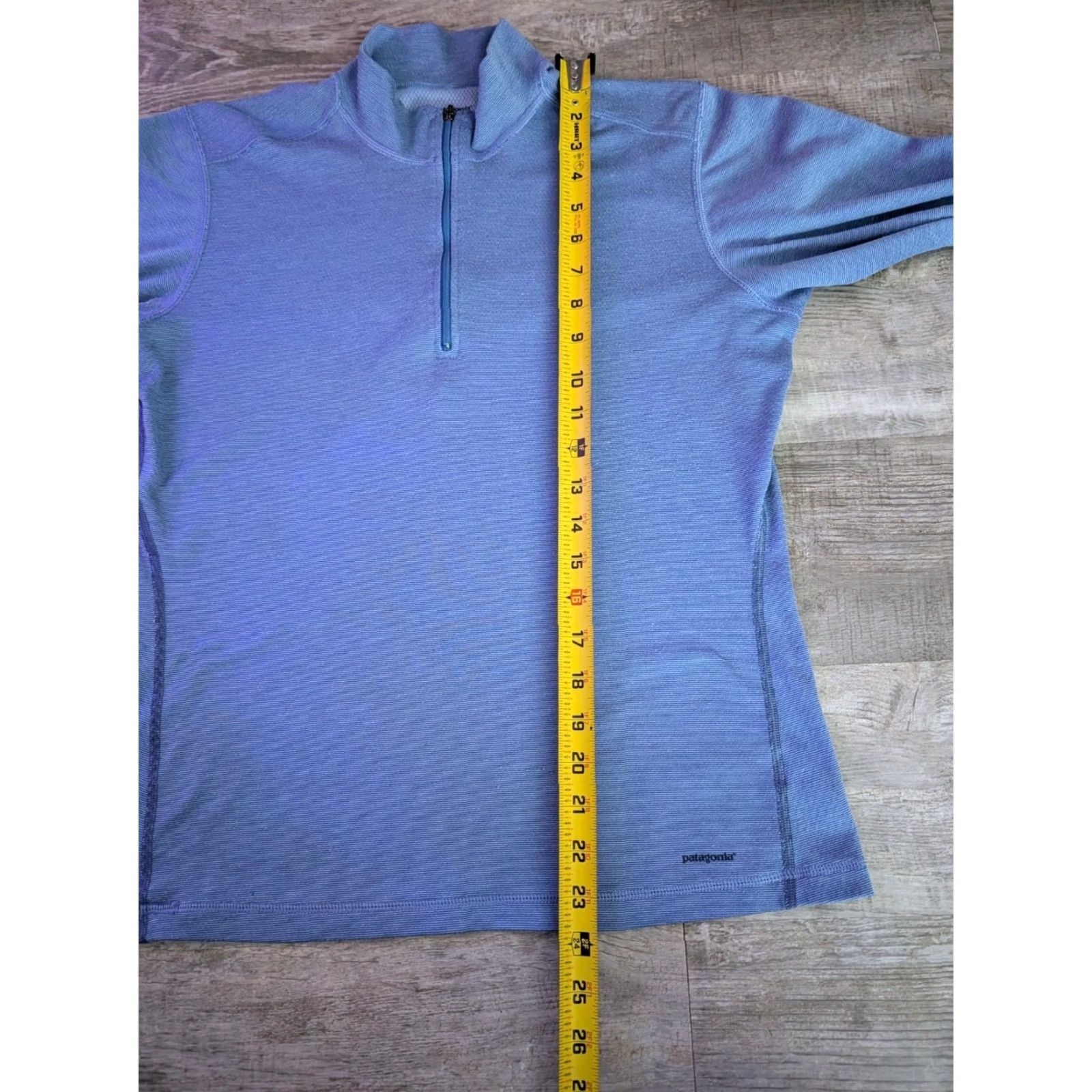 Patagonia Patagonia Capilene Baselayer Pullover L Blue Quarter Zip Women Size L / US 10 / IT 46 - 7 Thumbnail