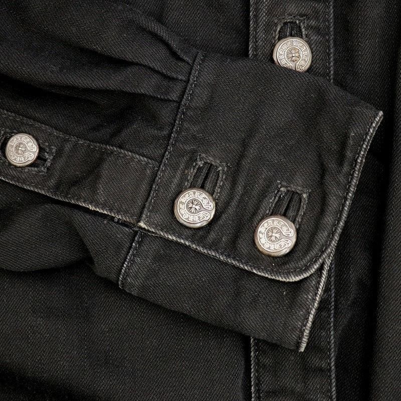 Chrome Hearts Chrome Hearts Flairney Denim Shirt Size US S / EU 44-46 / 1 - 4 Thumbnail