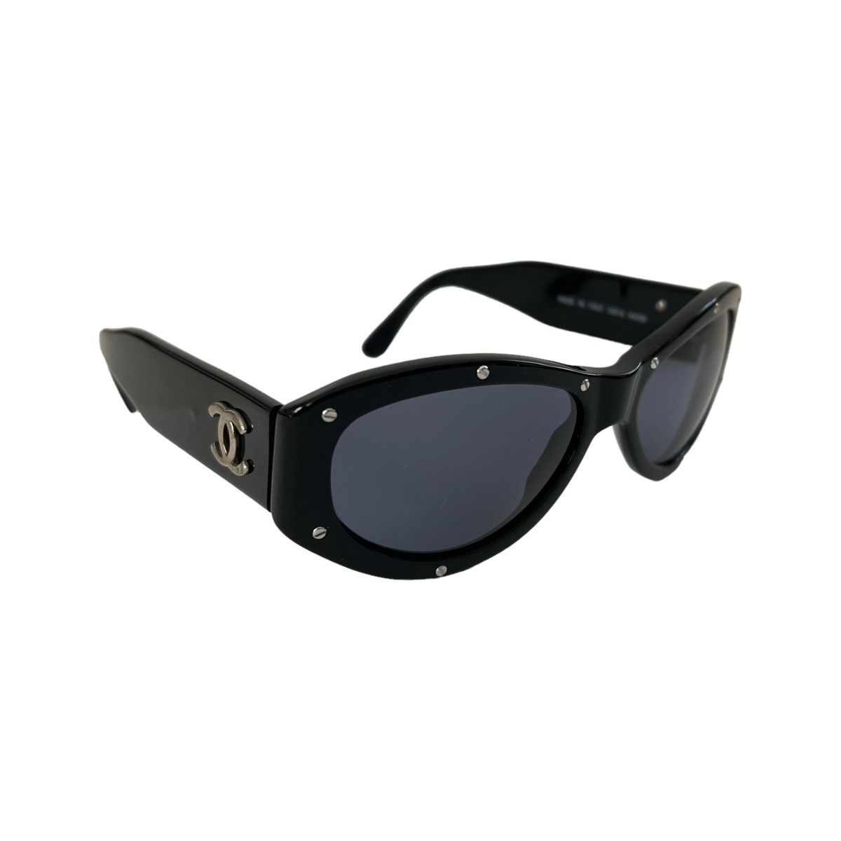 Chanel Chanel Studded CC Logo Sunglasses Size ONE SIZE - 1 Thumbnail