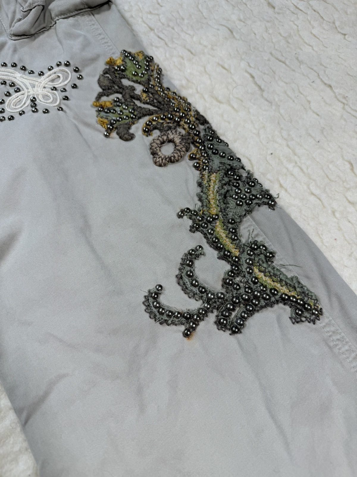 Mason's Masons embroidery metal rivets vintage cargo pockets pants Size US 32 / EU 48 - 10 Thumbnail