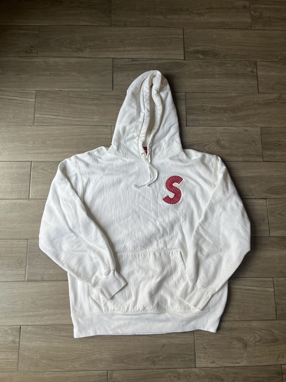 Supreme Supreme S Stitch Box Logo Hoodie Size US L / EU 52-54 / 3 - 1 Thumbnail