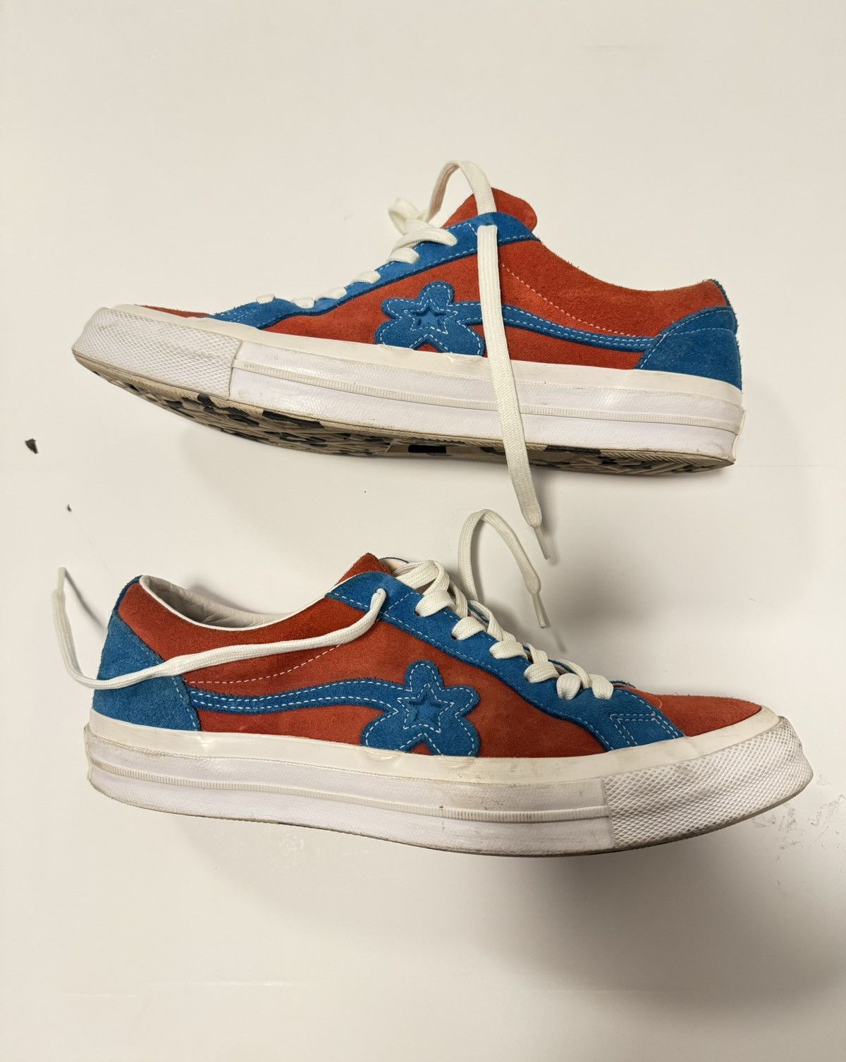 Converse Golf Le Fleur Red Blue converse one star Ox Grailed