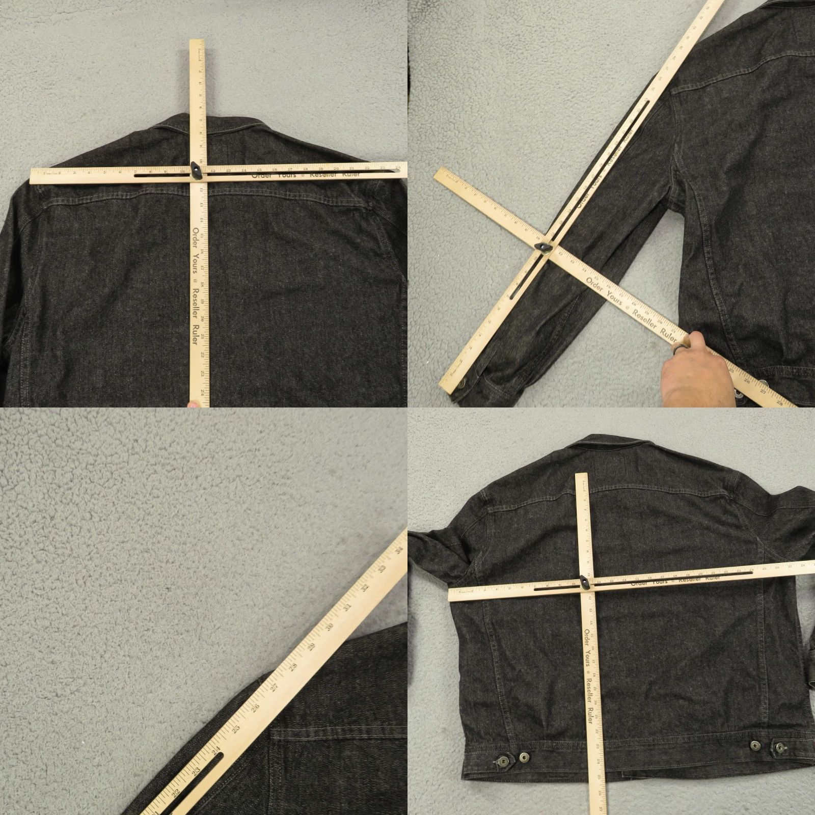 Guess VTG GUESS Denim Jacket Men 3XL Black Type I Trucker 90s 80s Lightweight USA MADE Jacket Size US XXL / EU 58 / 5 - 8 Thumbnail