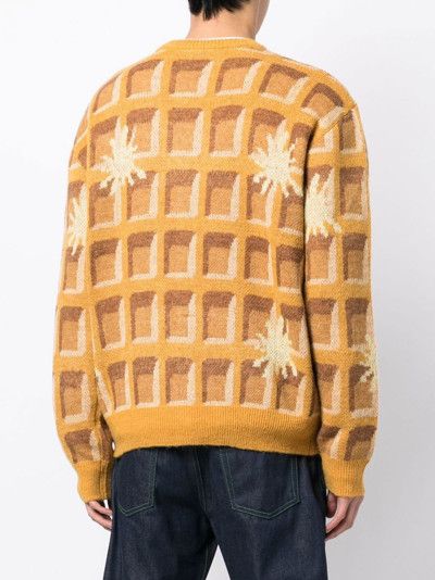 Icecream o1mle0724 Waffle Cardigan in Orange Size US S / EU 44-46 / 1 - 4 Thumbnail