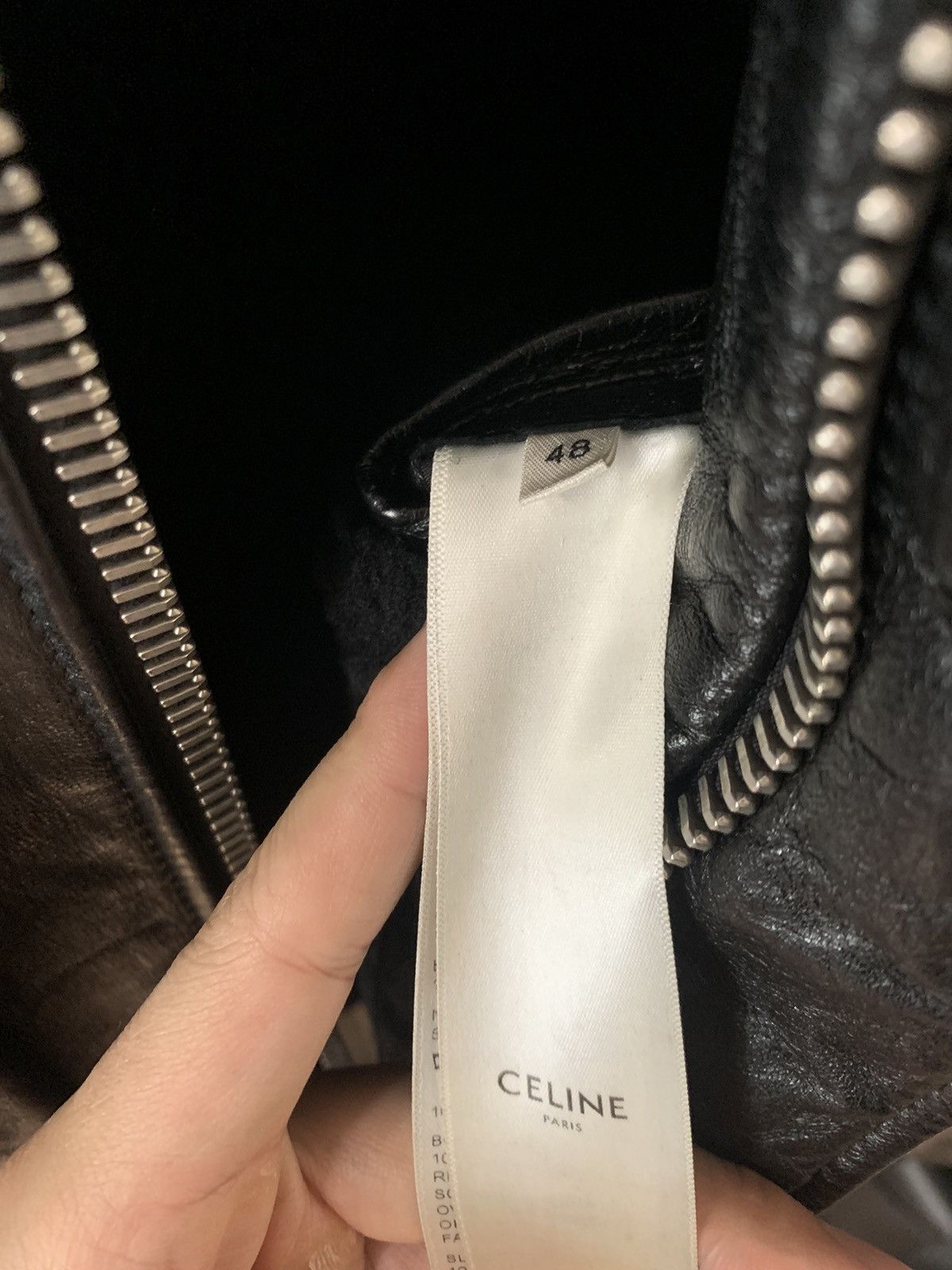 Celine Celine 2019FW Shearling Lambskin leather jacket Size US M / EU 48-50 / 2 - 4 Thumbnail