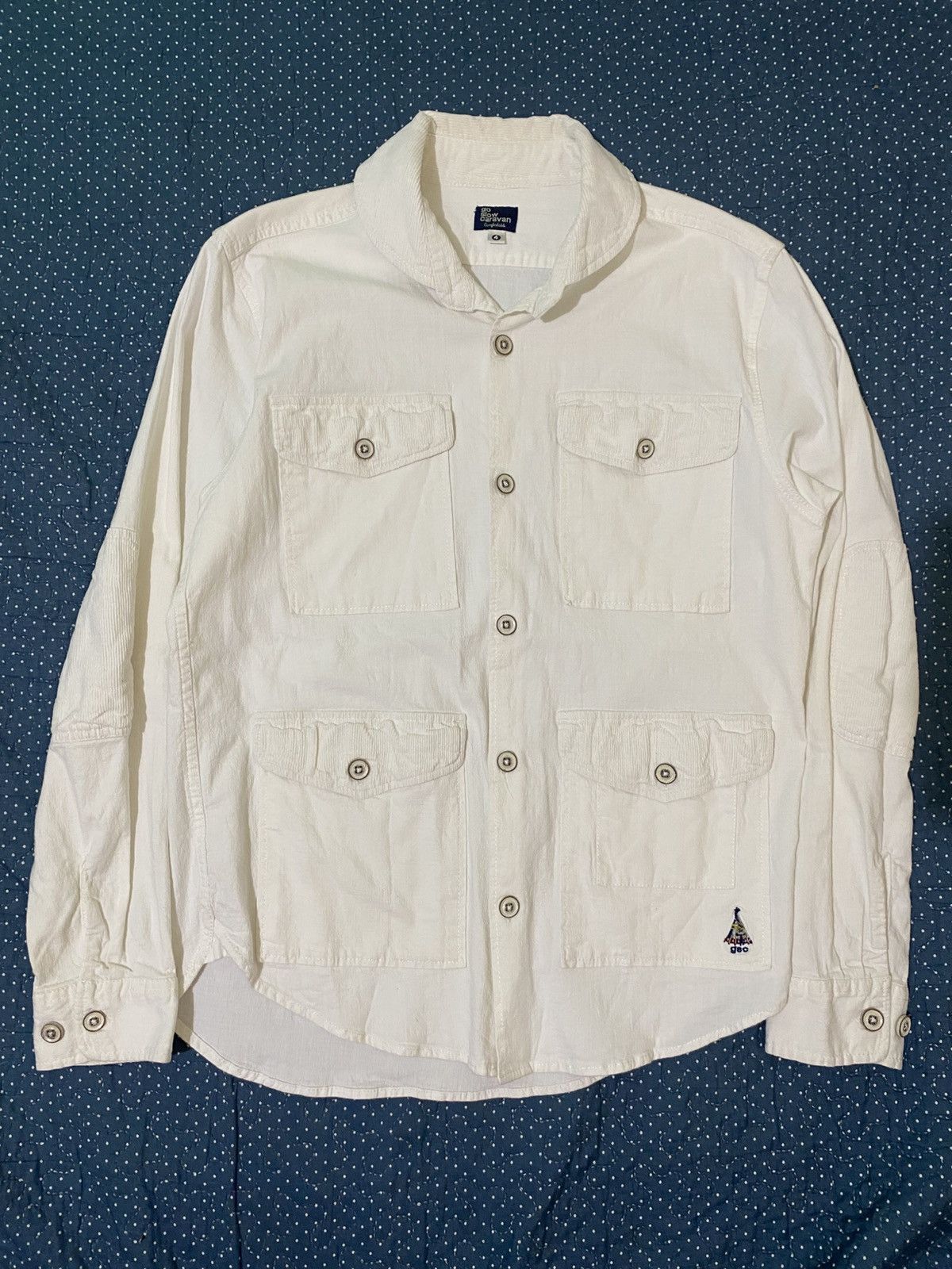 go slow caravan Go Slow Caravan - Button L/S Corduroy Size US XL / EU 56 / 4 - 2 Thumbnail