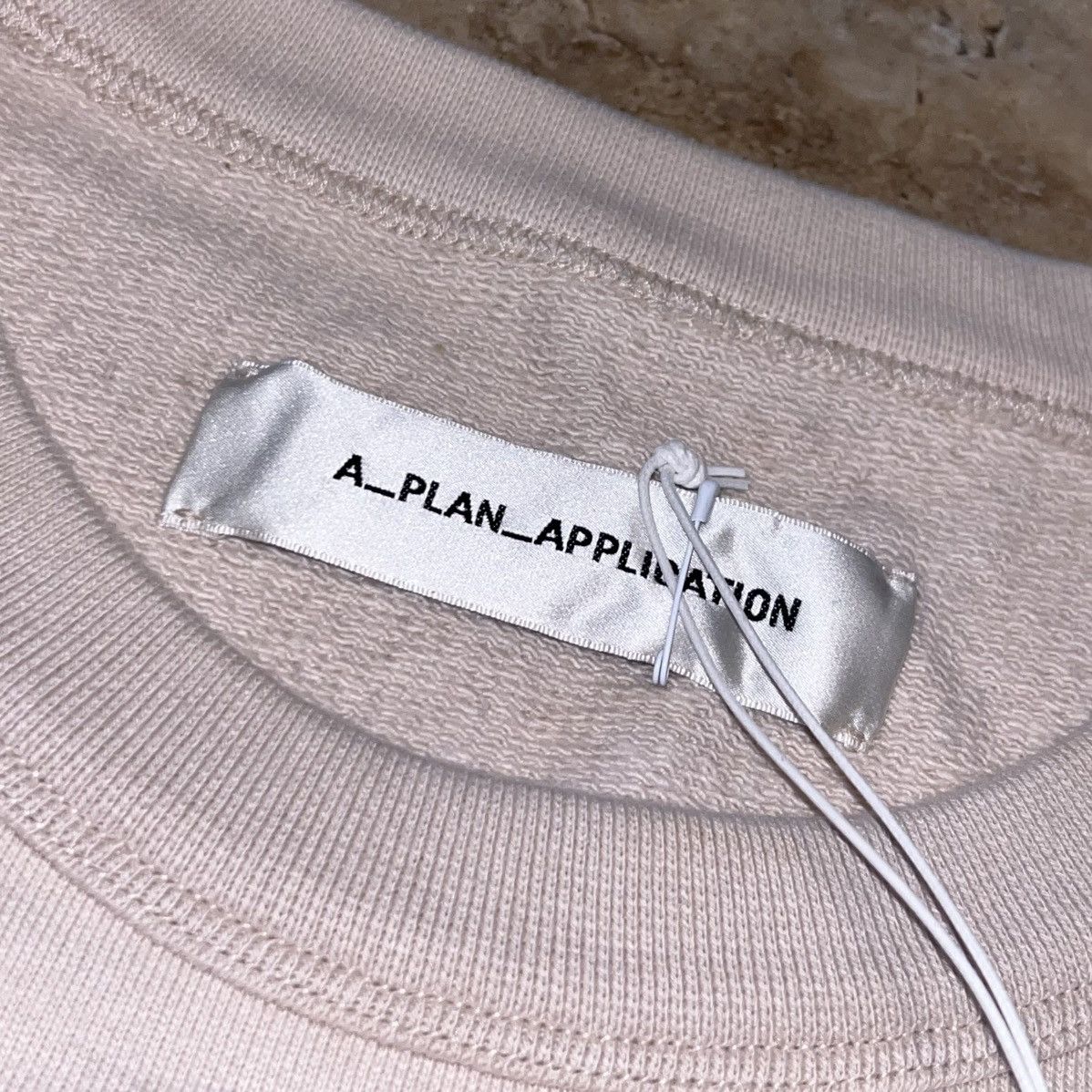 Other A_PLAN_APPLICATION Crewneck Sweatshirt Sand XXS Oversize NWT Size US XXS / EU 40 - 4 Thumbnail
