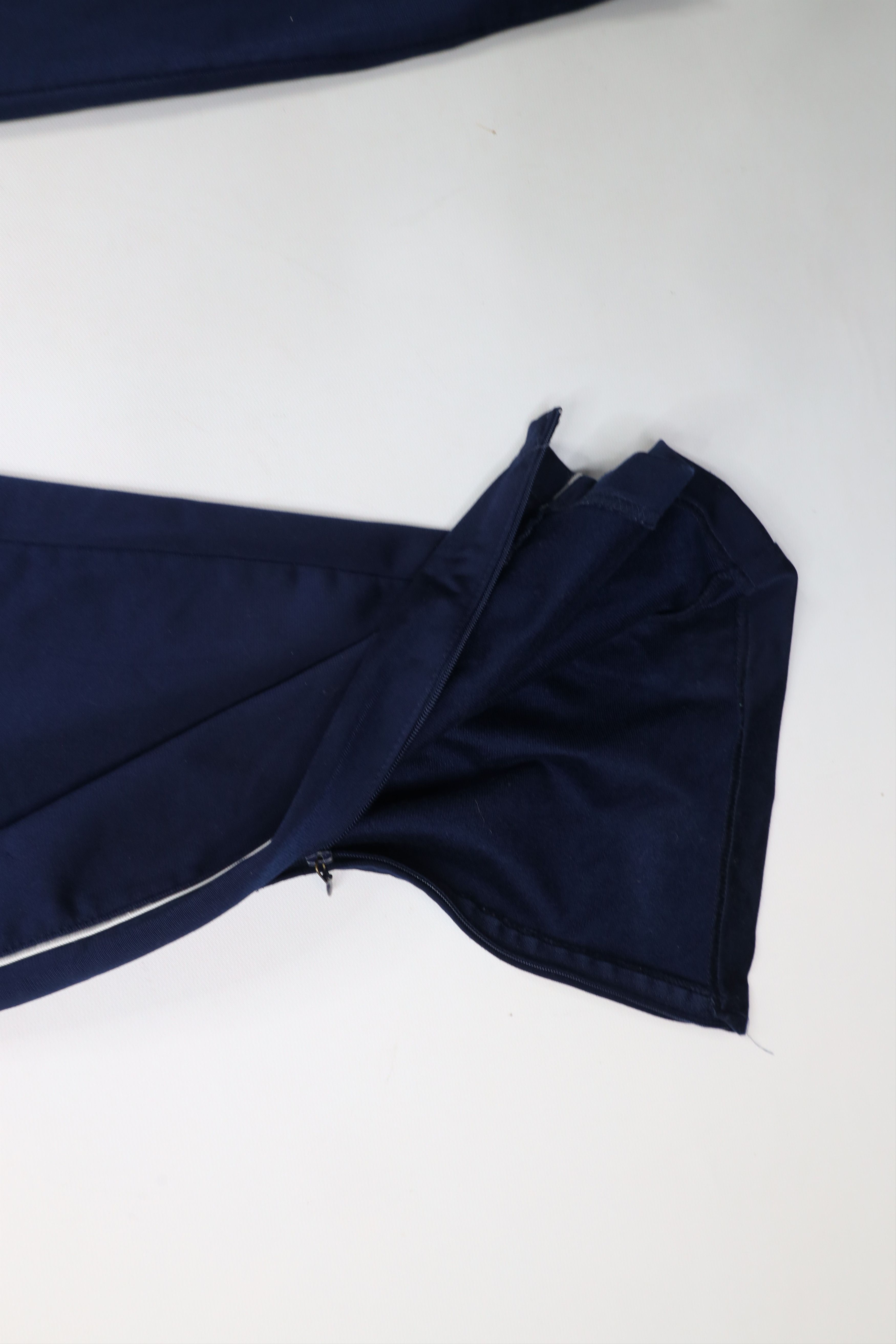 Adidas × Vintage Vintage Y2K 2003 Adidas Striped Wide Leg Sweatpants Blue Size US 34 / EU 50 - 5 Thumbnail