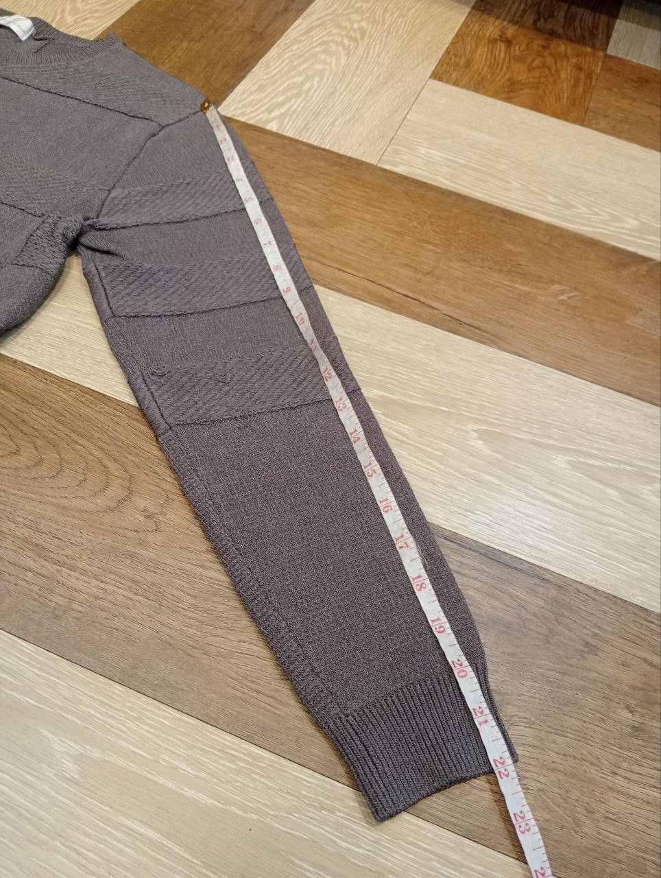 Tornado Mart TORNADO MART JAPAN PATCHWORK CREWNECK KNIT TOP SWEATER Size US L / EU 52-54 / 3 - 14 Thumbnail