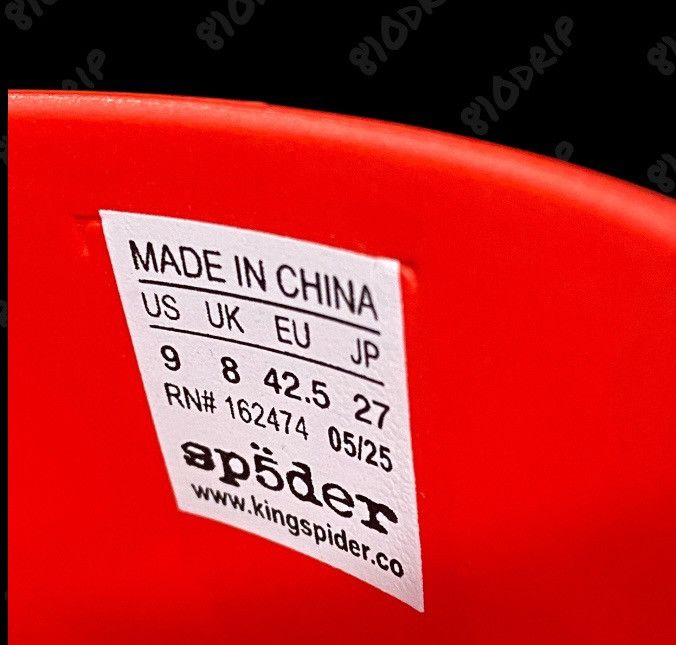 Sp5der Sp5der Enzo Slides Red (9M) Size US 9 / EU 42 - 9 Thumbnail