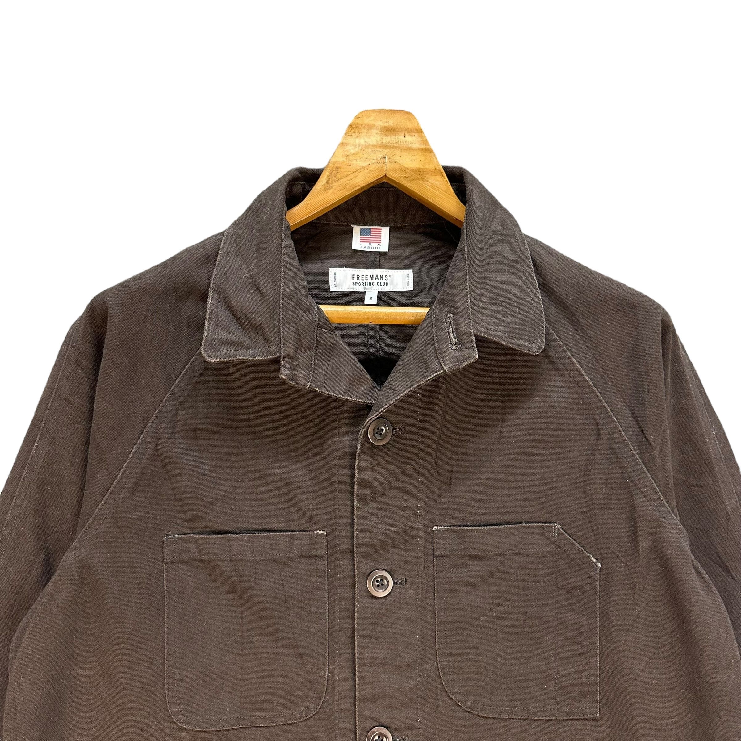 Freemans Sporting Club FREEMANS SPORTING CLUB Workwear Chore Jacket #109-1470 Size US L / EU 52-54 / 3 - 2 Thumbnail