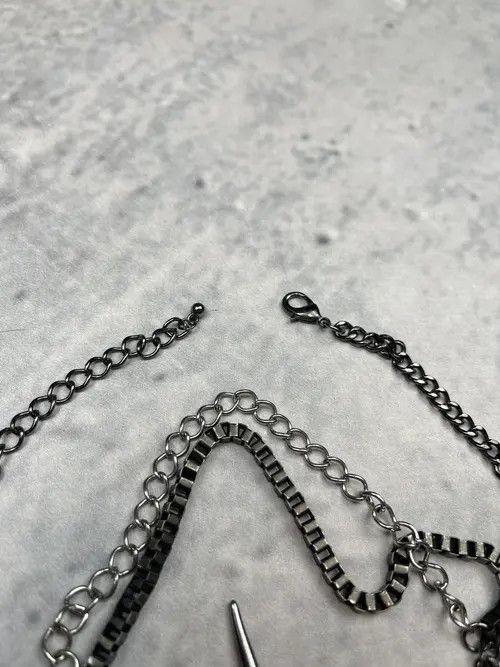 Jewelry Pepper x Junko 🐜GHOTIC style jewerly avant-garde necklace Size ONE SIZE - 4 Thumbnail