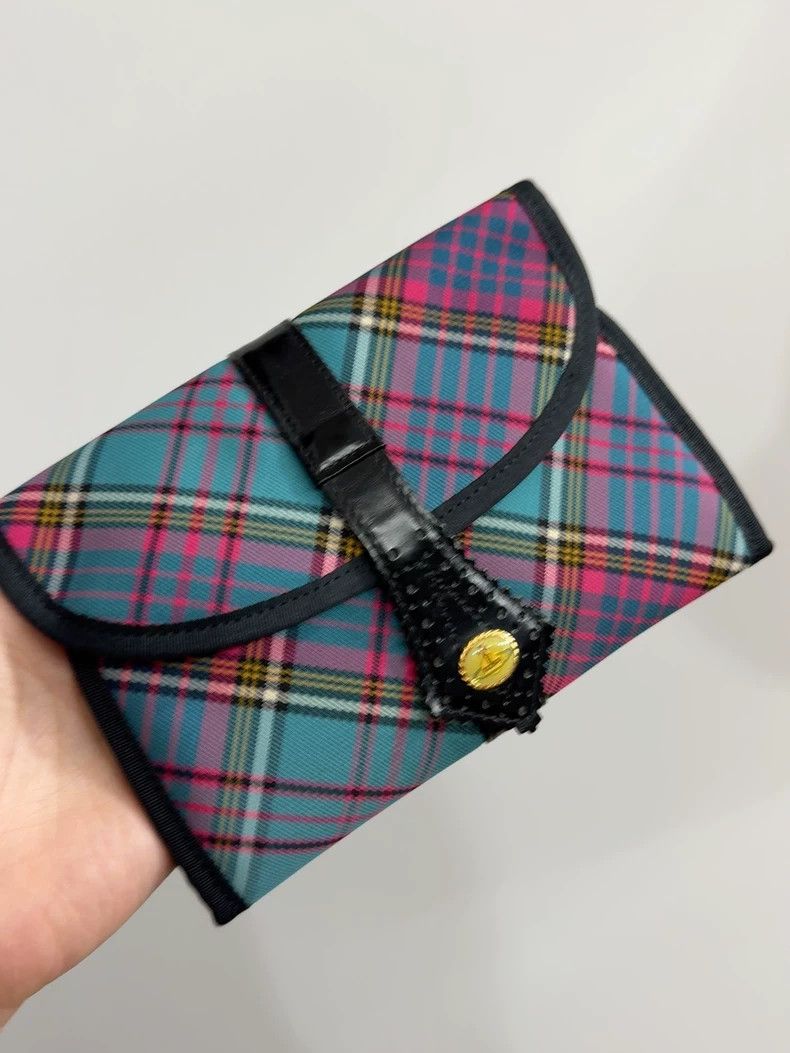 Vivienne Westwood Vivienne Westwood Plaid Jewelry Pouch - dmc Size ONE SIZE - 1 Thumbnail